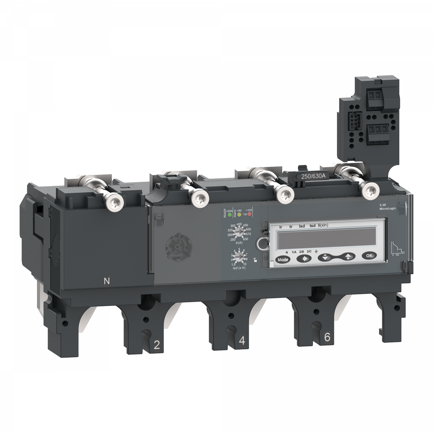 ComPacT NSX - Déclencheur MicroLogic 5.3 E 400A - 4P4D pour NSX400