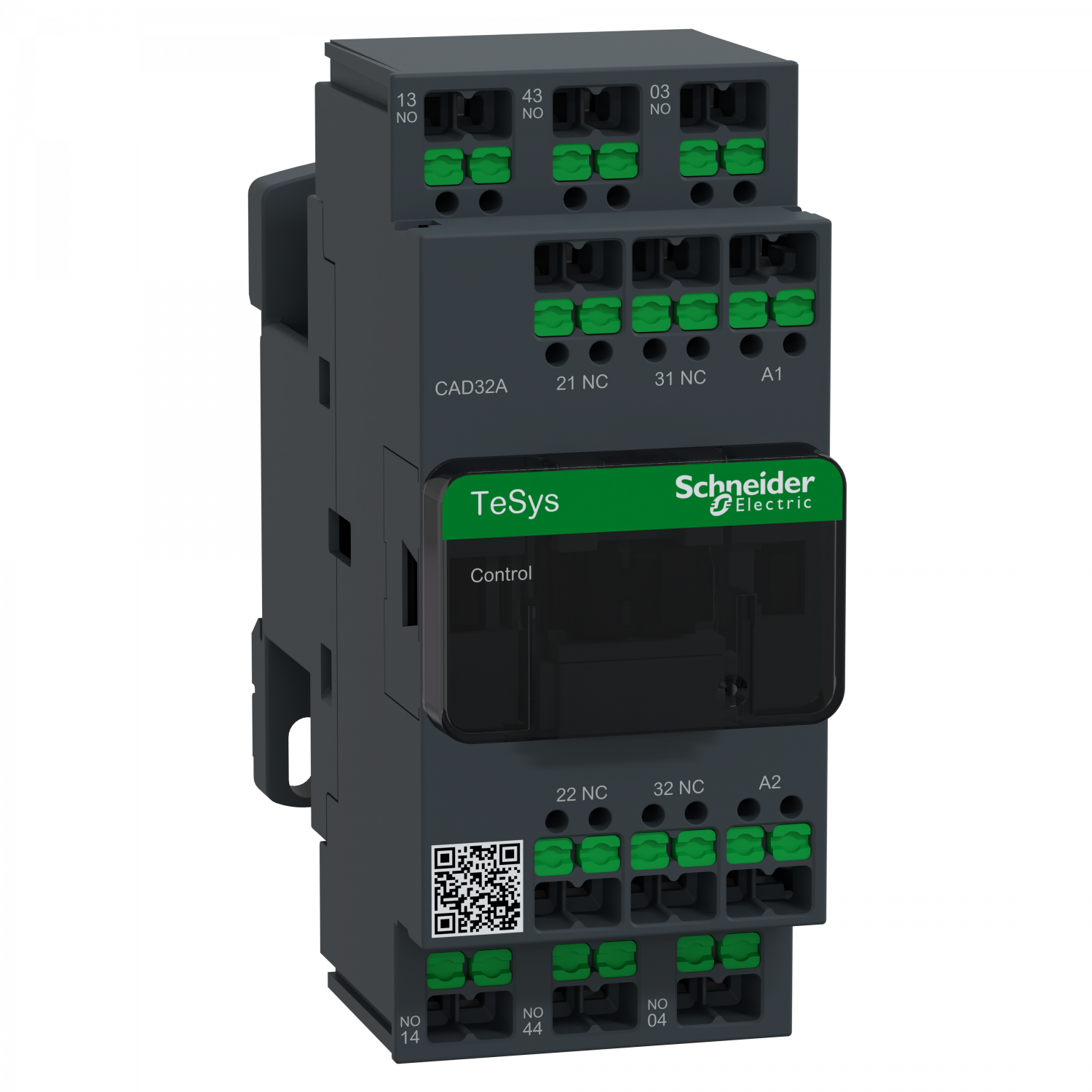 Snap In - TeSys CAD32 - contacteur - 3F+2O - instantané - 10A - 277Vca