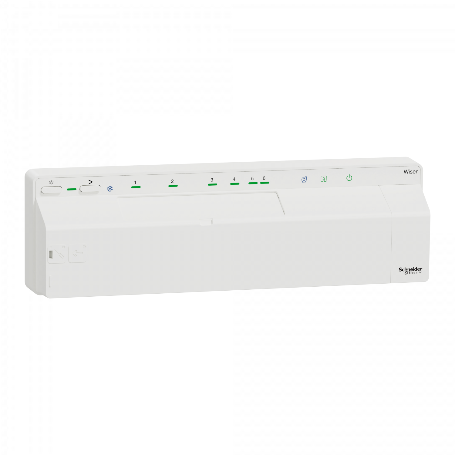 Wiser - actionneur de plancher chauffant hydraulique - 6 zones - 230V