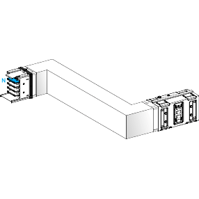 Canalis KSA - Zed horiz. 630A - Dr./Gau. - A&C=300mm - B=300-800mm