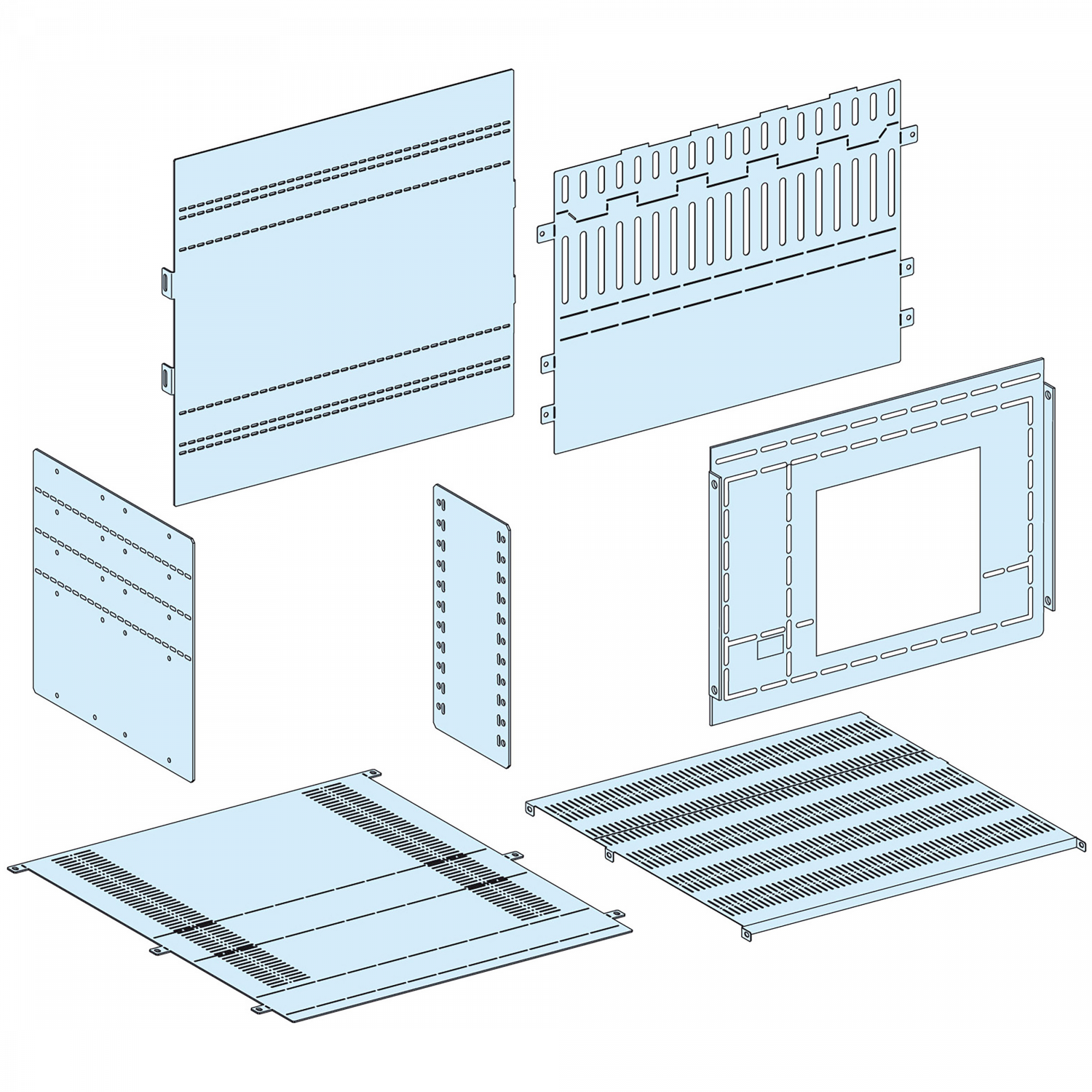 PrismaSeT P - Capot raccordement arrière MTZ2 - fixe ou débro