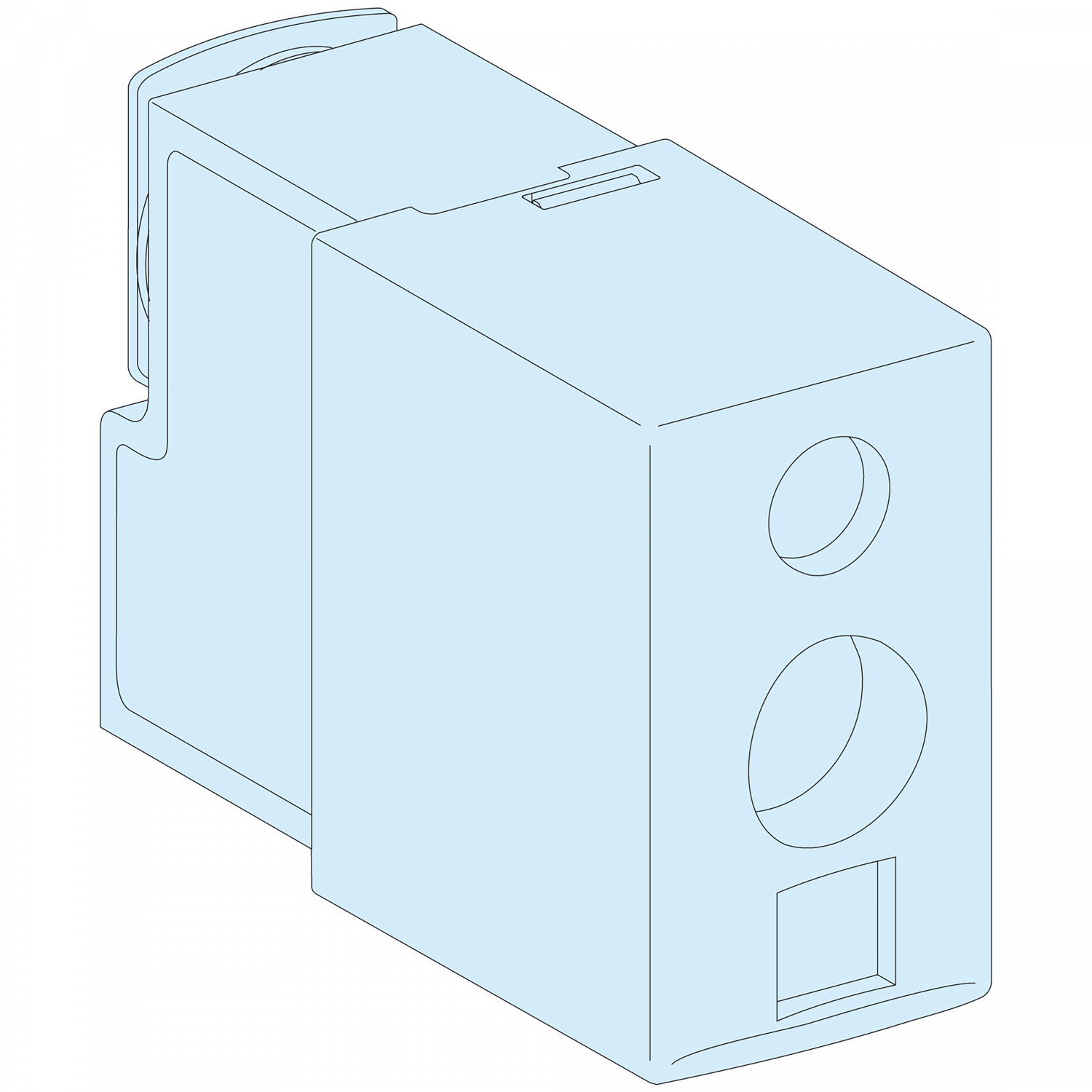 Linergy BW - 12 bornes 1 à 16 mm² pour jeu de barres (Powerclip)