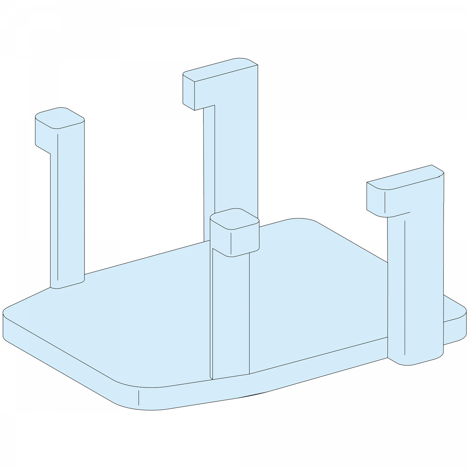 Linergy LGY - Cales pour JdB vertical Linergy LGY - lot de 12
