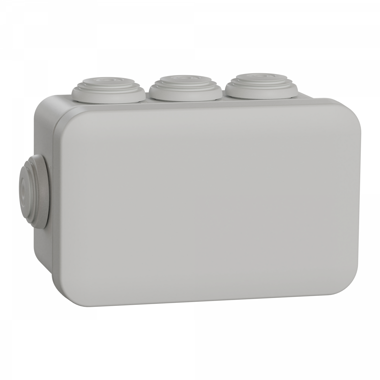 Mureva Box, boite de dérivation IP55 + embouts 105x65x55, gris