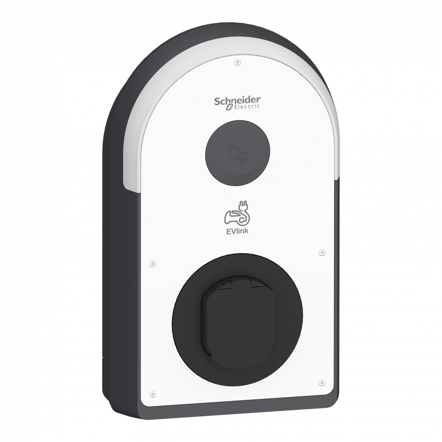 EVlink Pro AC - 3PH - 22 kW - 32A - 1 prise T2S - RCD Type B EV + MNx