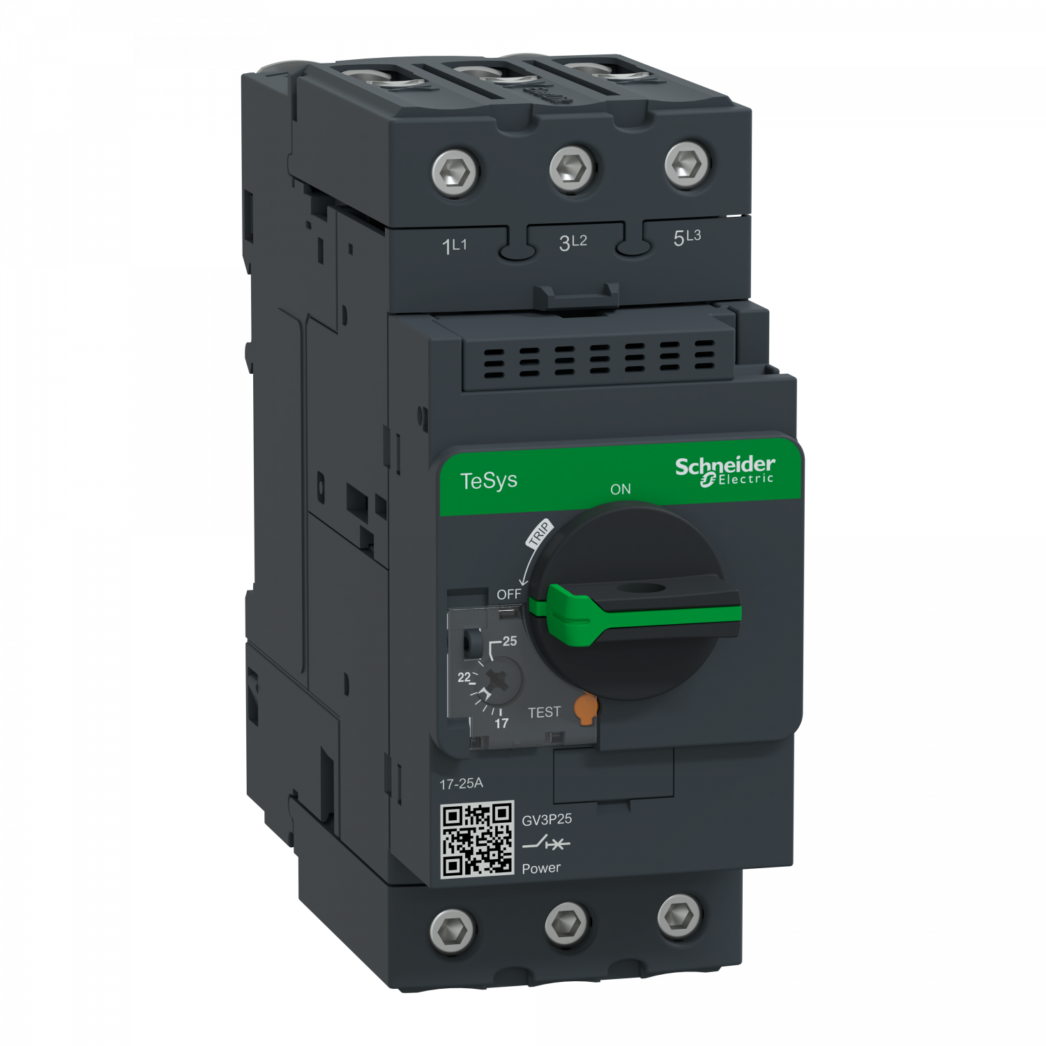 TeSys GV3 - disjoncteur moteur - 25A - 3P 3d - déclencheur Magnéto Thermique
