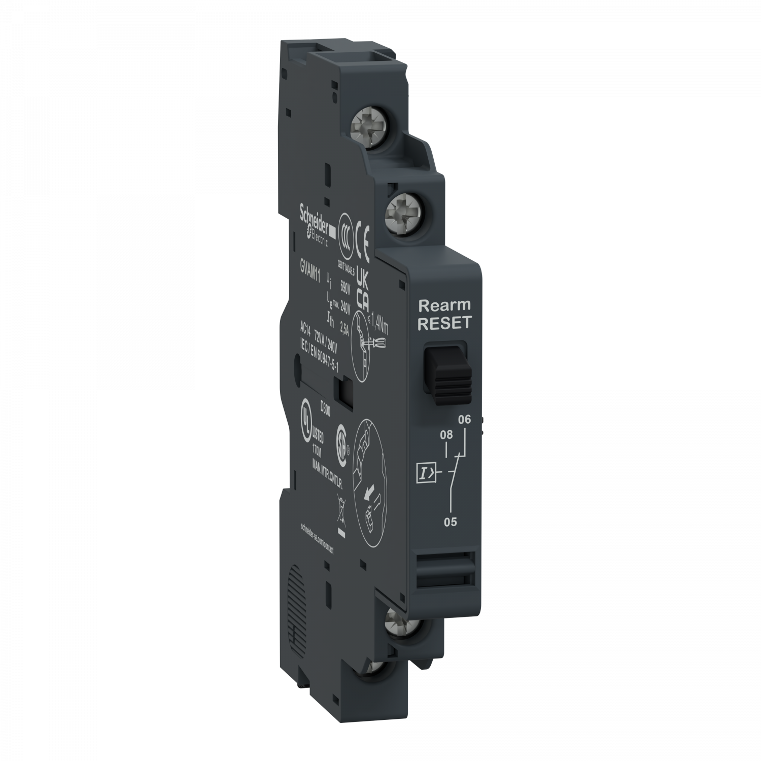 TeSys GV - contact auxiliaire - 1OF (défaut)