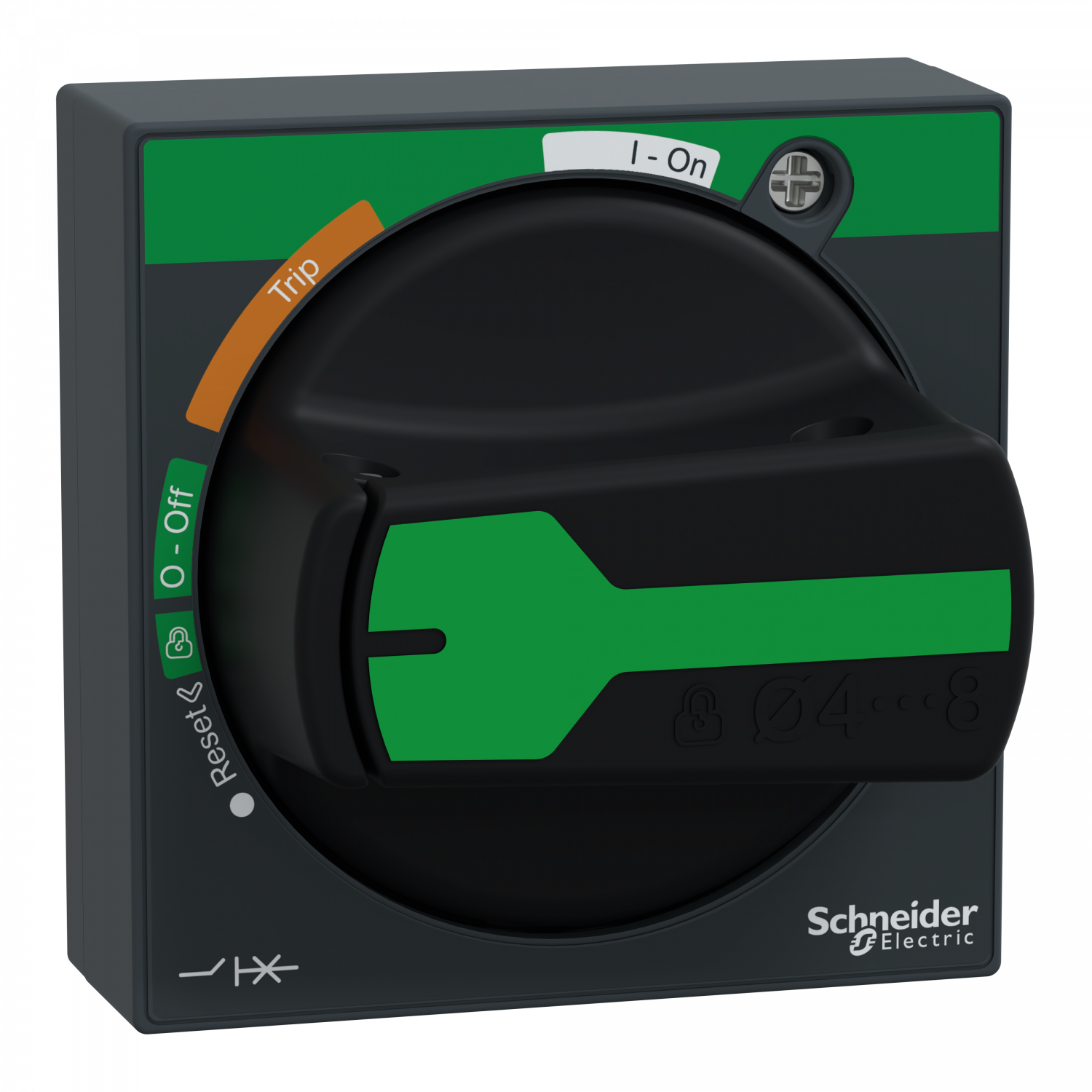 TeSys GV - Poignee rotative noire ip 54