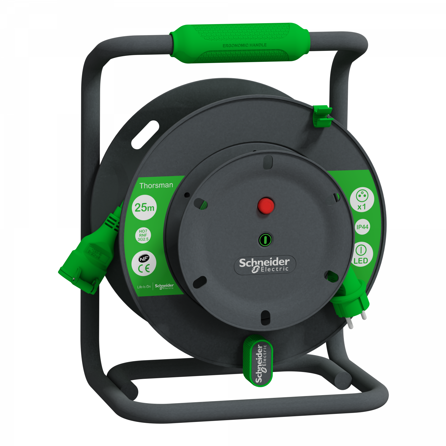 Thorsman - Prolongateur chantier - 25m - HO7RNF - 3G 2,5mm² - IP44