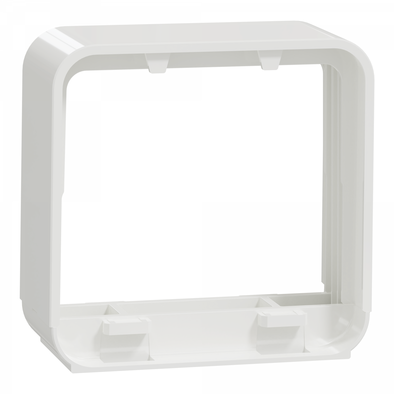 Unica System+ - fixation/finition intermédiaire entre nourrices M - à vis - blc