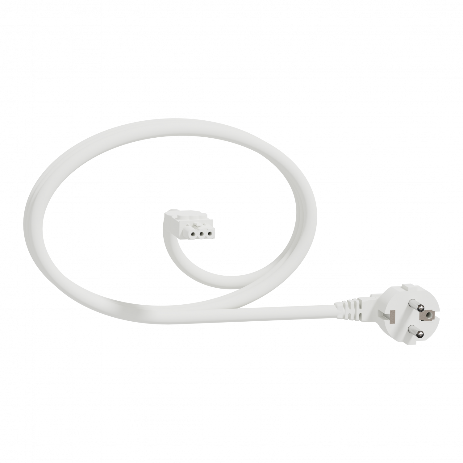 Unica System+ - cable spécifique pour nourrice M - 2,5mm2 - 6m - droit - blanc