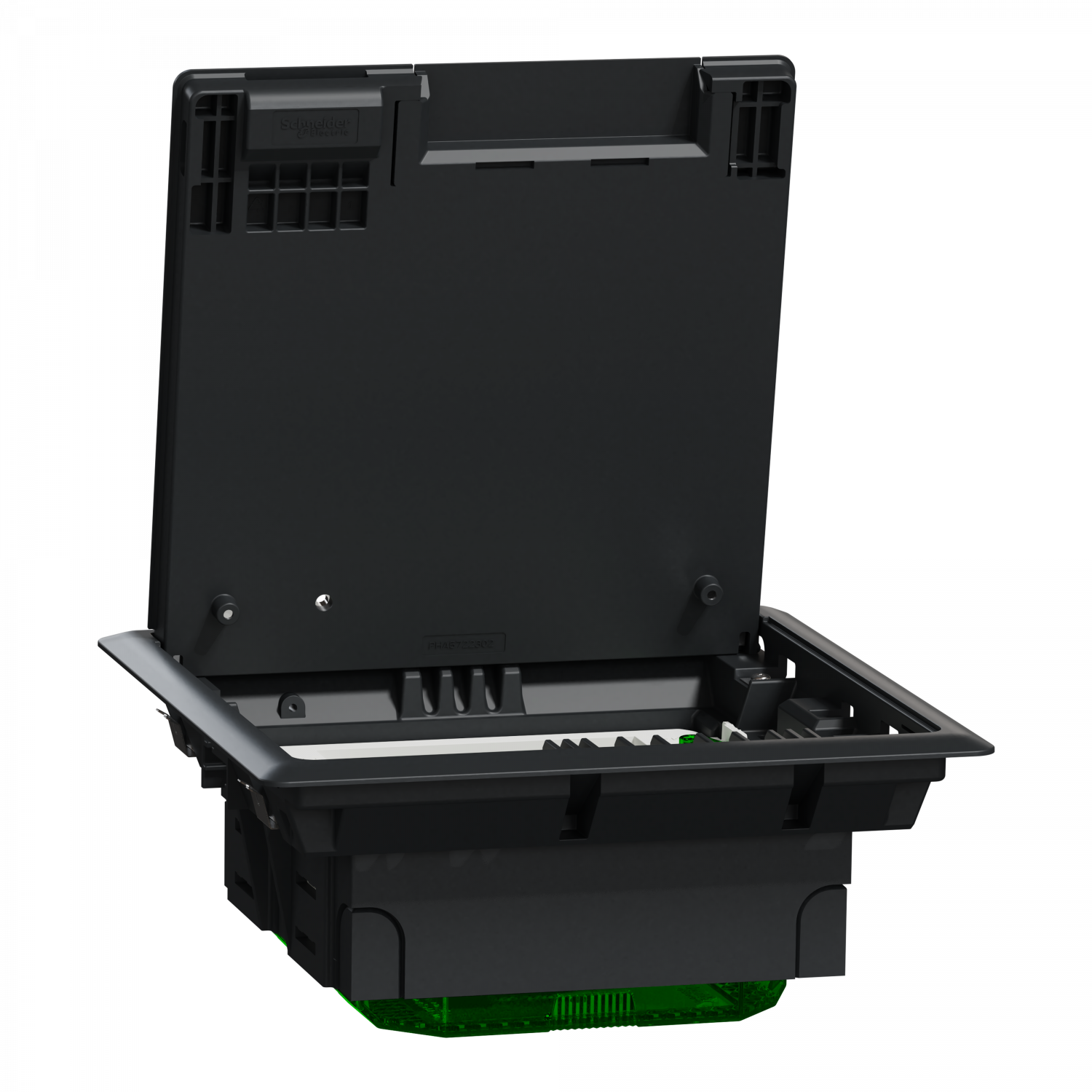 Unica System+ - Boîtier de sol M 2x4mod ou 4 postes - plastique - IK08 IP20