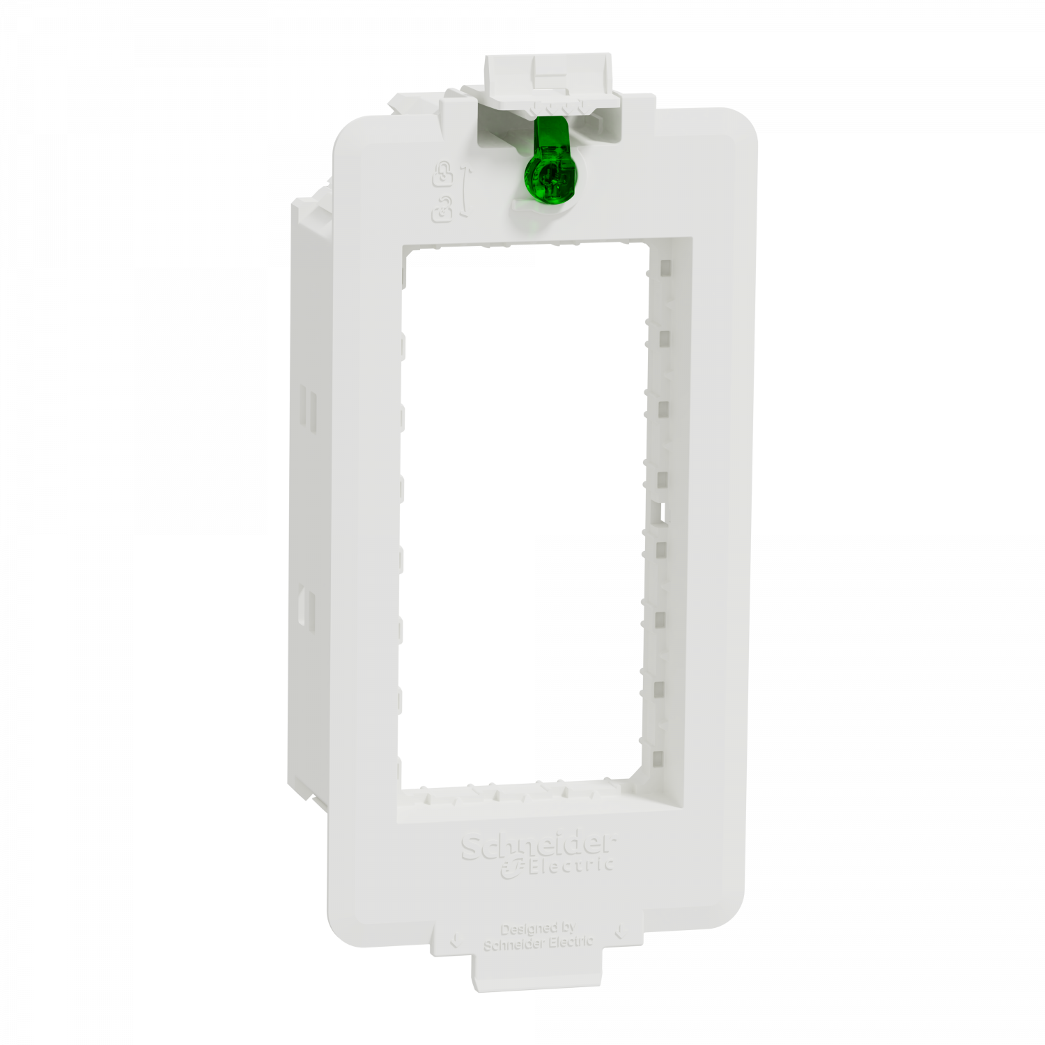 Unica System+ - Support d'appareillage pour boîtier sol M et L - 4mod - lot de 5