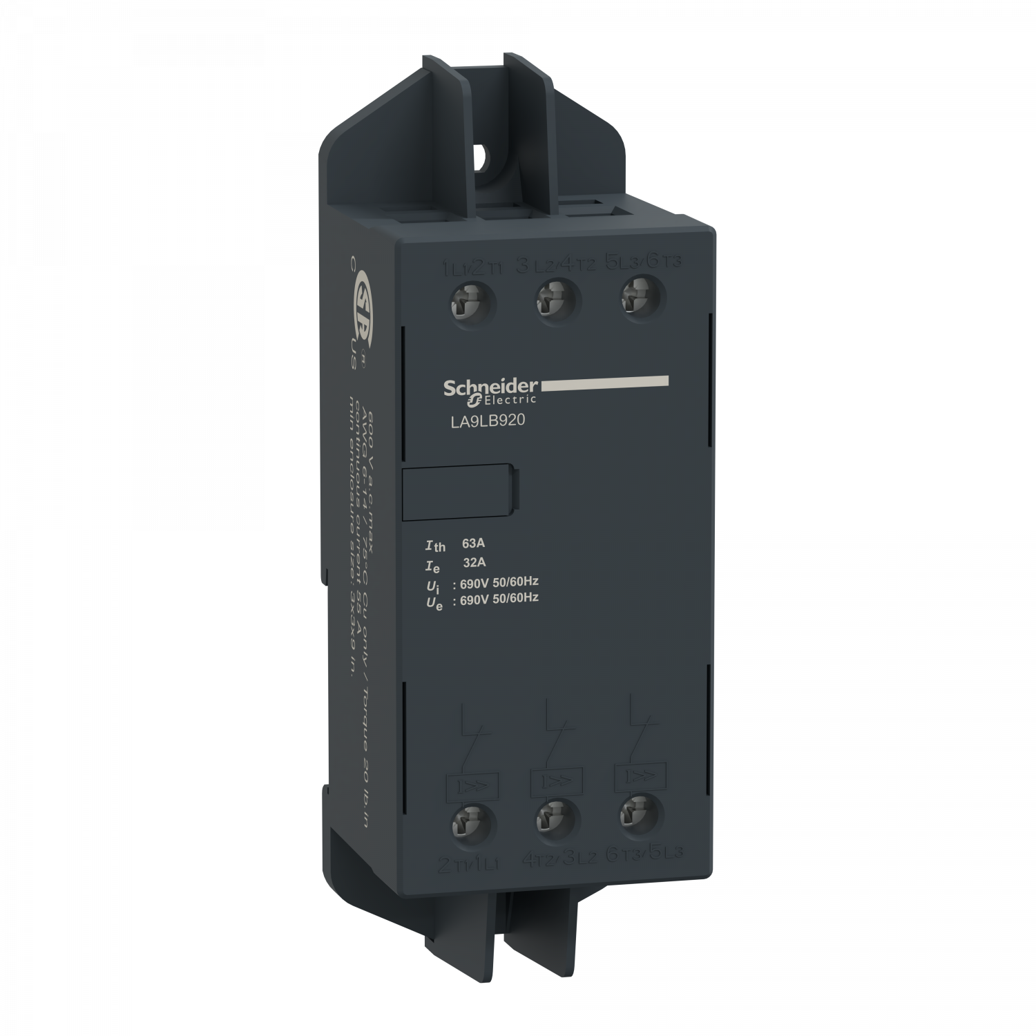 Tesys GV2 - limiteur additif 63A -pour disjoncteur moteur - indépendant