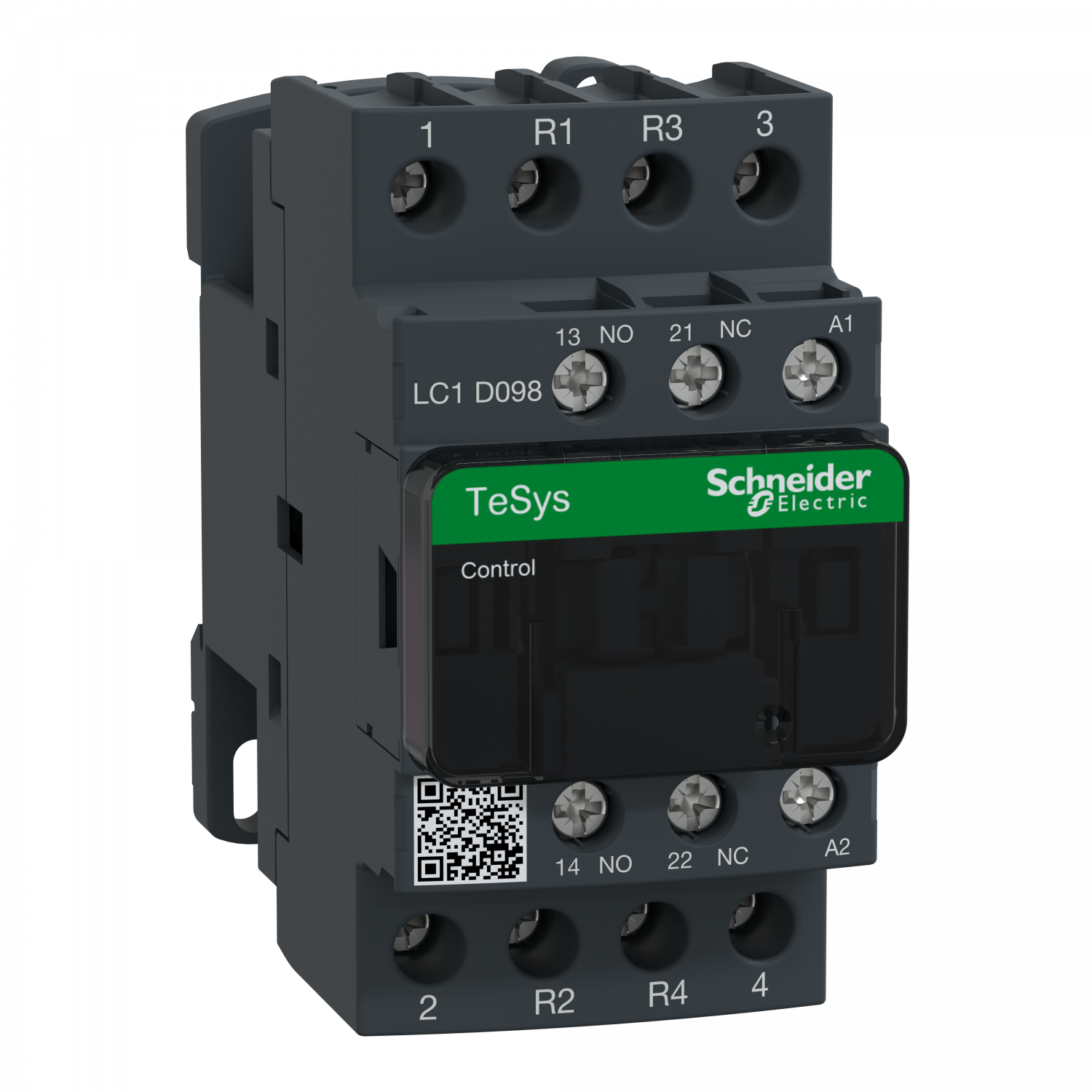 TeSys LC1D - contacteur - 4P (2F+2O) - AC-1 440V - 20A - bobine 230Vca