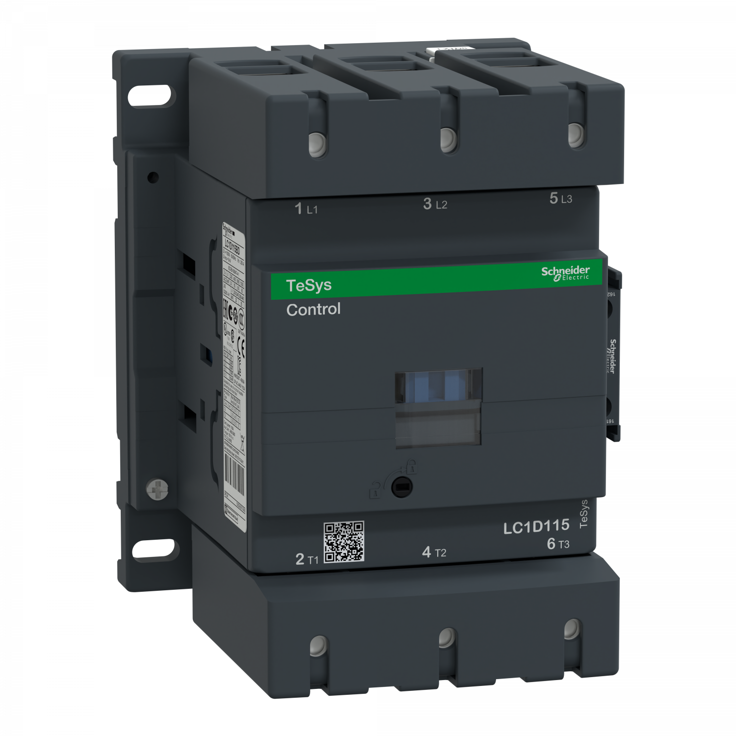 TeSys LC1D - contacteur - 3P - AC-3 440V - 115A - bobine 24Vcc