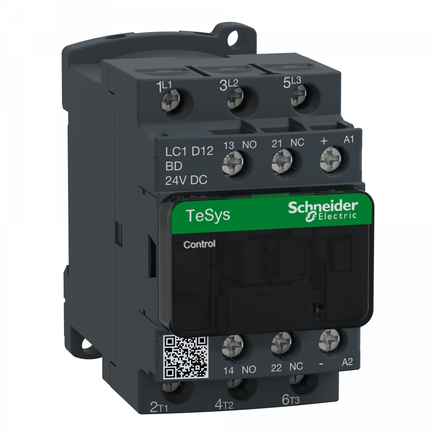TeSys LC1D - contacteur - 3P - AC-3 440V - 12A - bobine 24Vcc