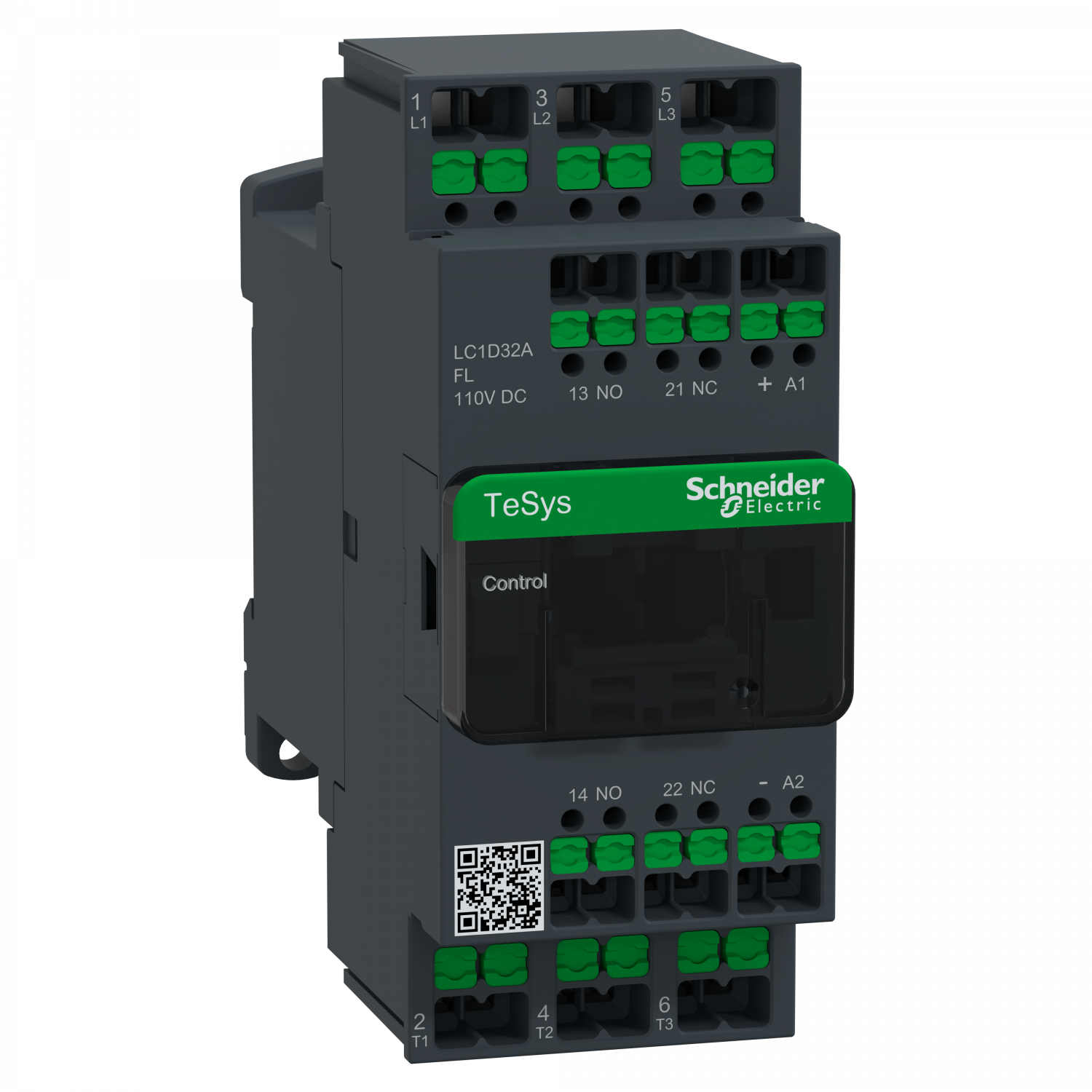 Snap-In - TeSys LC1D - Cont - 3P - AC-3 440V - 32A - bobine 110Vcc- B Conso