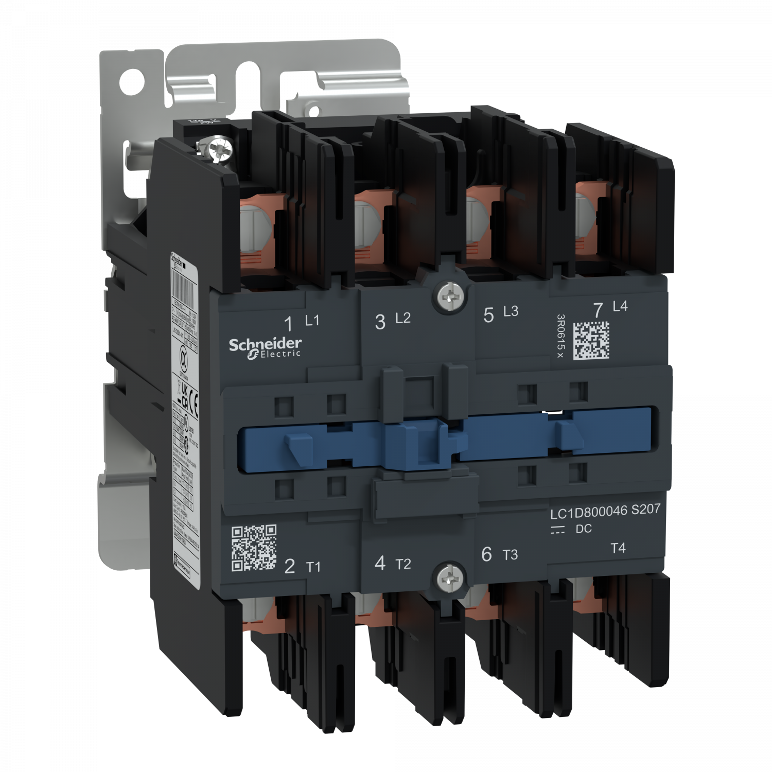 TeSys LC1D - contacteur - 4P (4F) - AC-1 440V - 125A - bobine 110Vcc