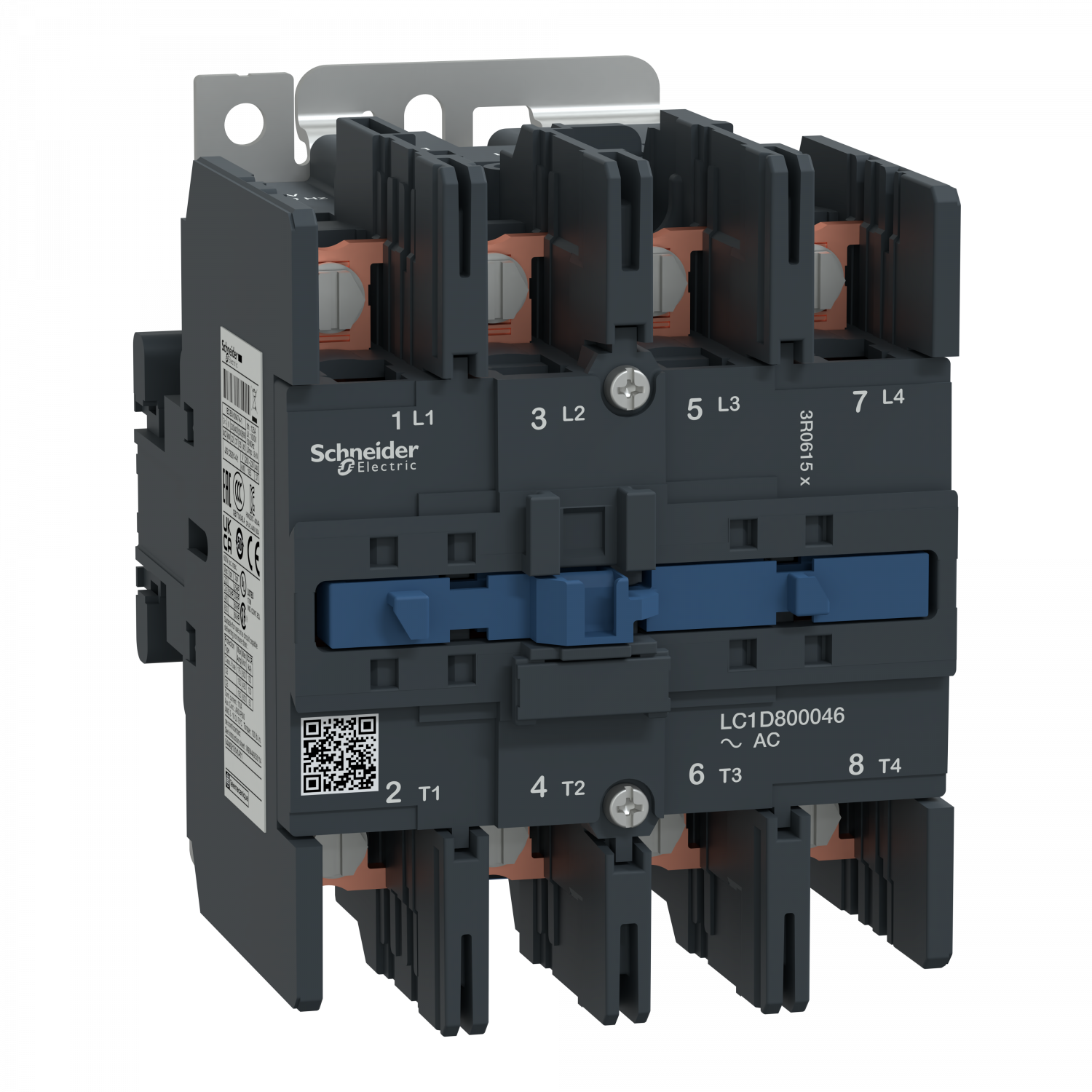 TeSys LC1D - contacteur - 4P - AC-1 440V - 125A - bobine 230Vca