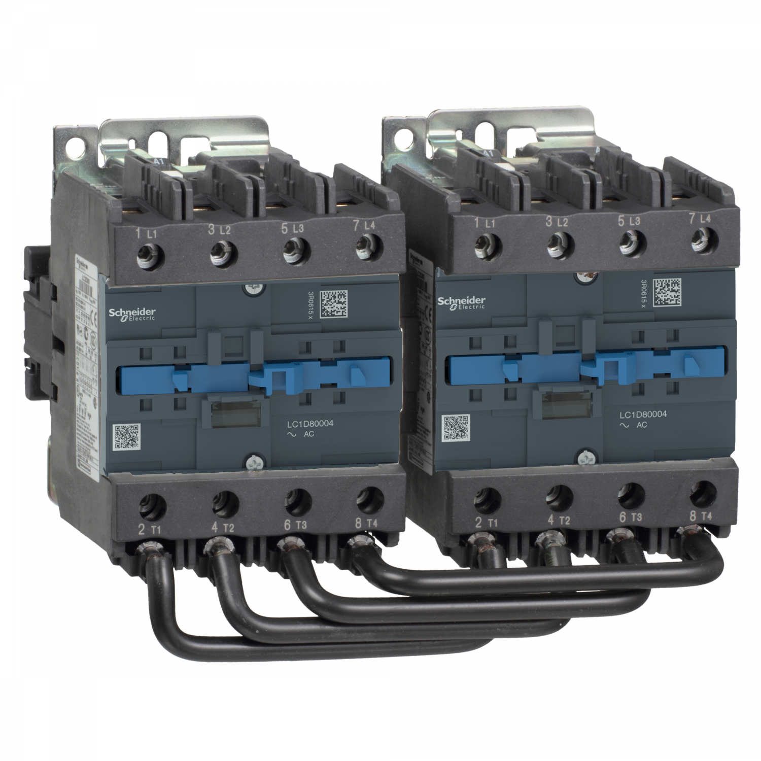 TeSys LC2D - contacteur inverseur - 4P - 4F - AC-1 440V - 125A - 230Vca 50/60Hz