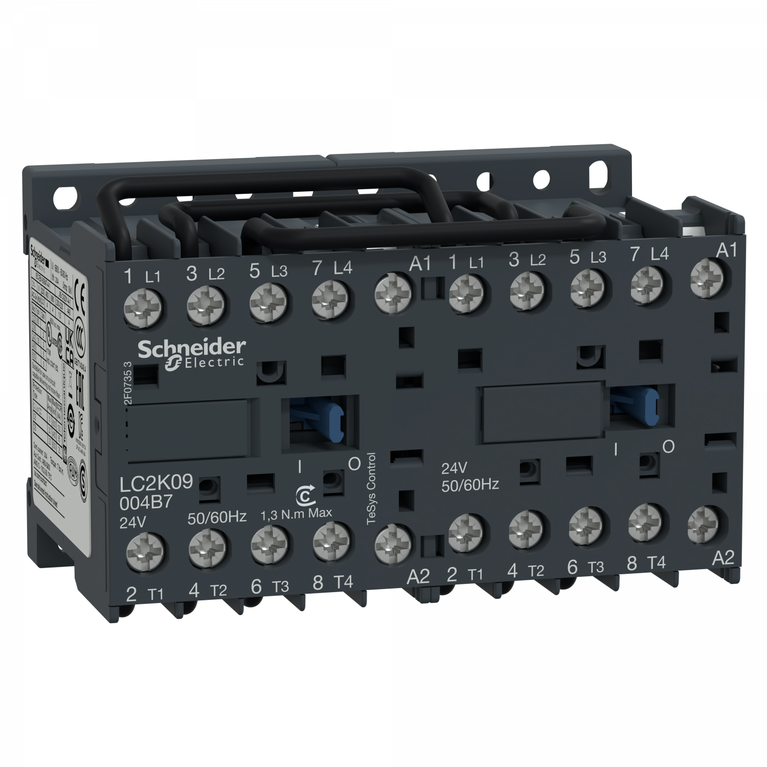 TeSys LC2K - contacteur inverseur - 4P - AC-1 440V - 20A - bobine 24Vca
