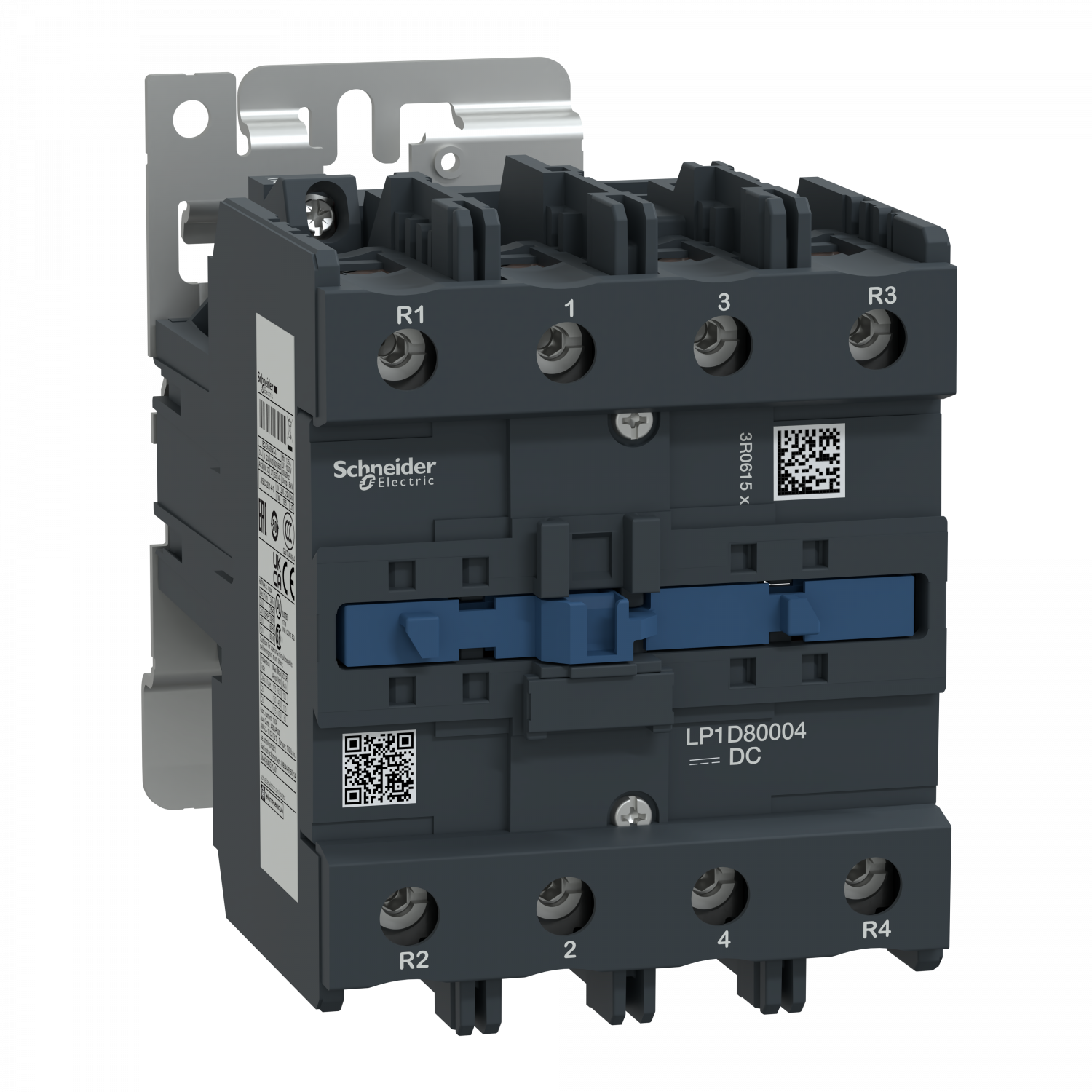 TeSys LP1D - contacteur - 4P - AC-1 440V - 125A - bobine 24Vcc - plage large