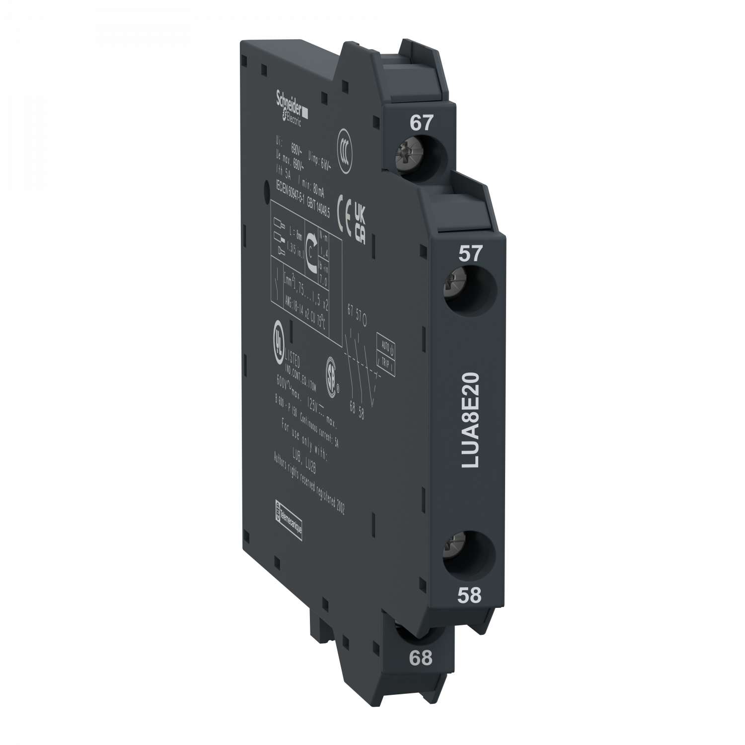 TeSys U - module de contrôle de déconnexion de l'alimentation électrique