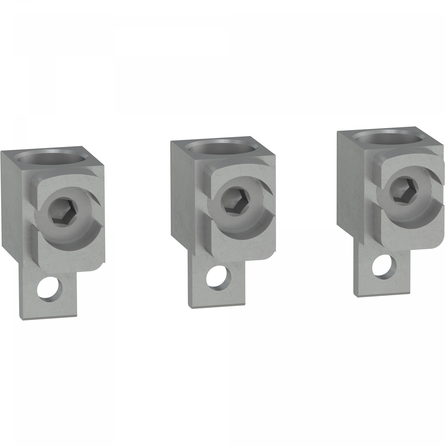 ComPacT NSX INS/INV - Lot 3 bornes aluminium - <=250A - pour câbles 120 à 240mm²