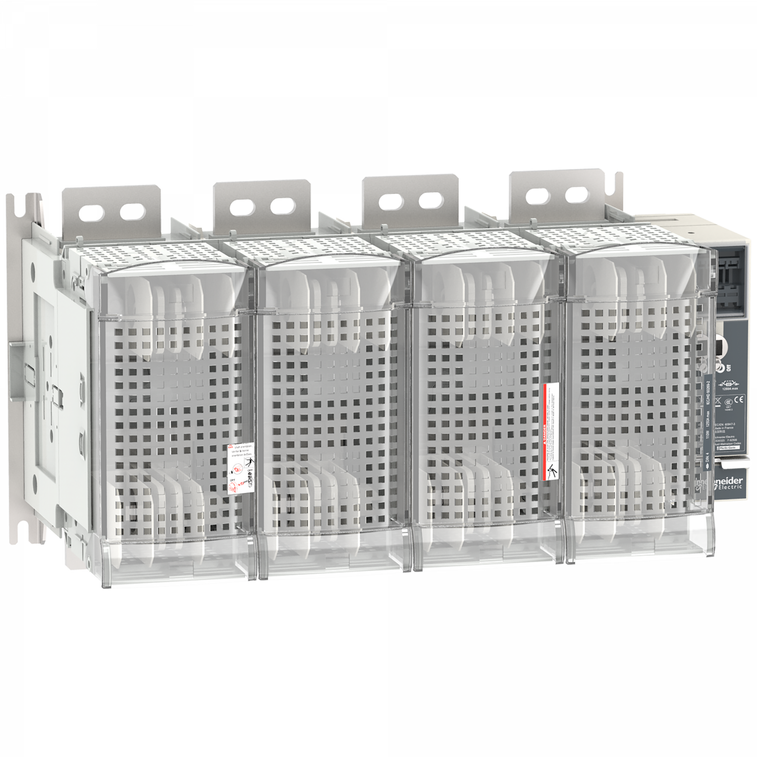 FuPact GS - interrupteur sectionneur fusible - 1250A - 4P - DIN 4 - F&R CTRL