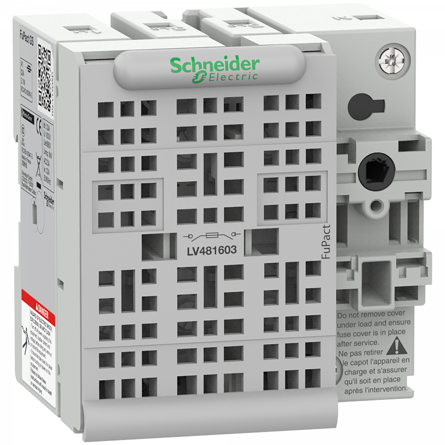 FuPact GS - interrupteur sectionneur fusible - 32A - 3P - BS A1 - F CTRL