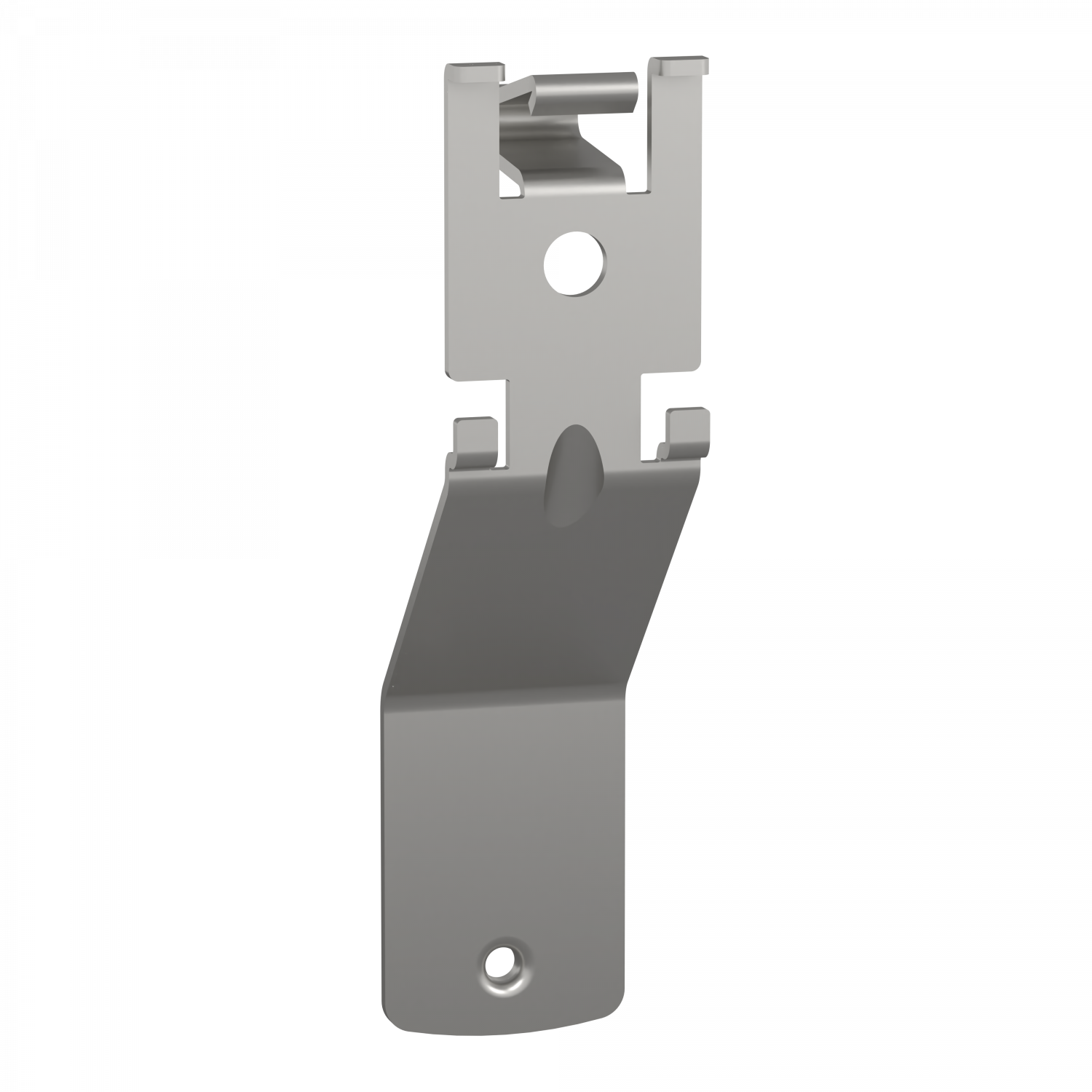 PrismaSeT G - supports (x2) collecteur terre - fixation arrière rail DIN