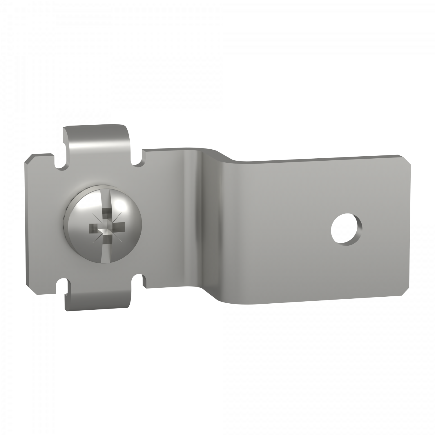 PrismaSeT G - Patte de fixation rail - H=15mm - lot de 2