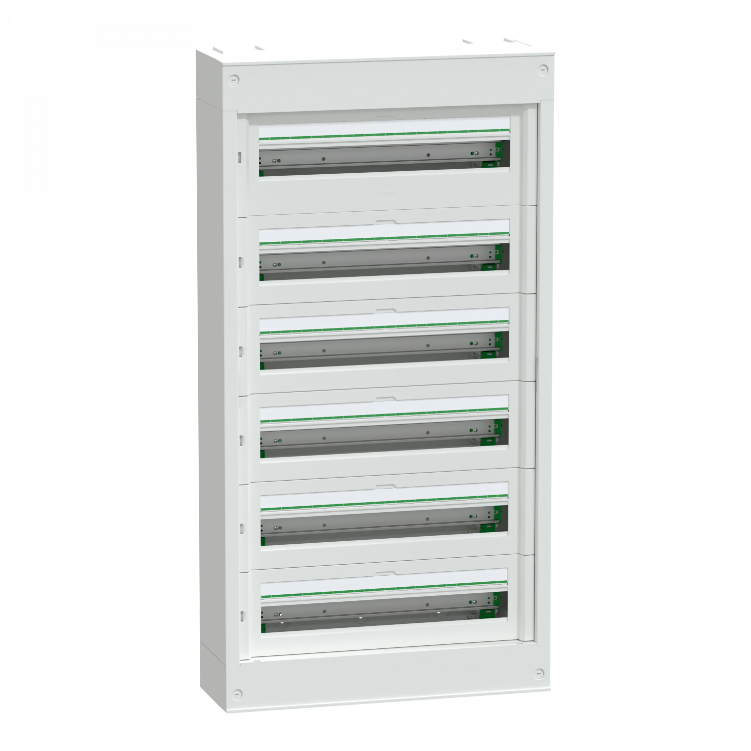 PrismaSeT S - coffret saillie plastique & métal 6 rangées 24 modules