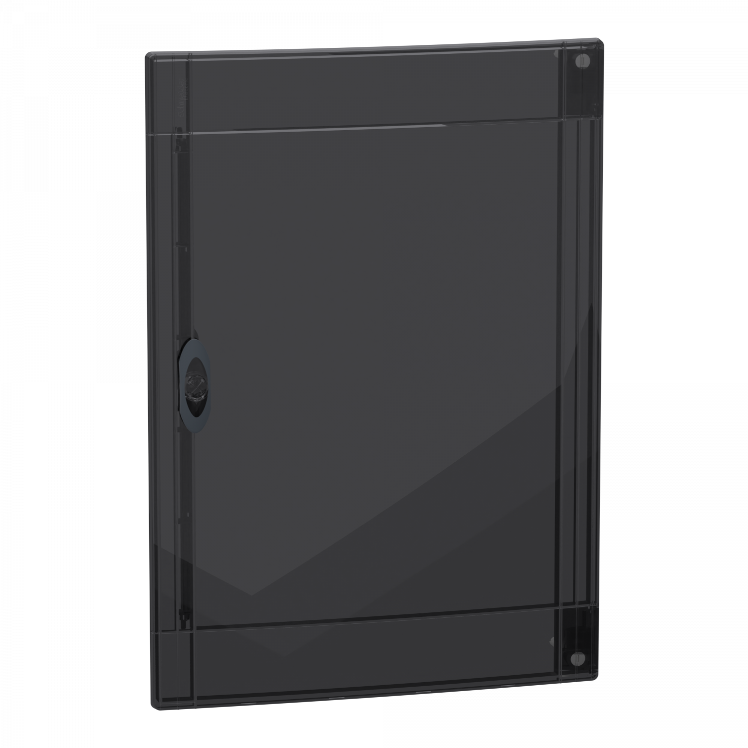 PrismaSeT XS - Porte fumée RAL9003 pour coffret encastré 3 rangées 18 modules