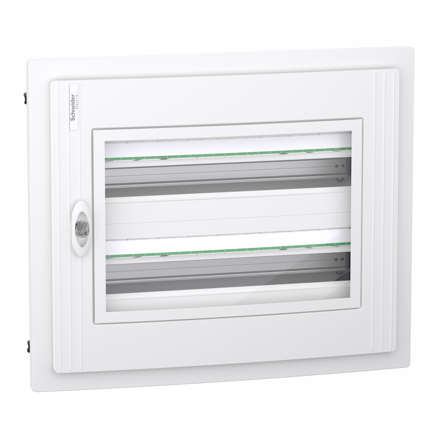 PrismaSeT XS - Coffret plastique encastré 2 rang. 24 modules - avec porte transp