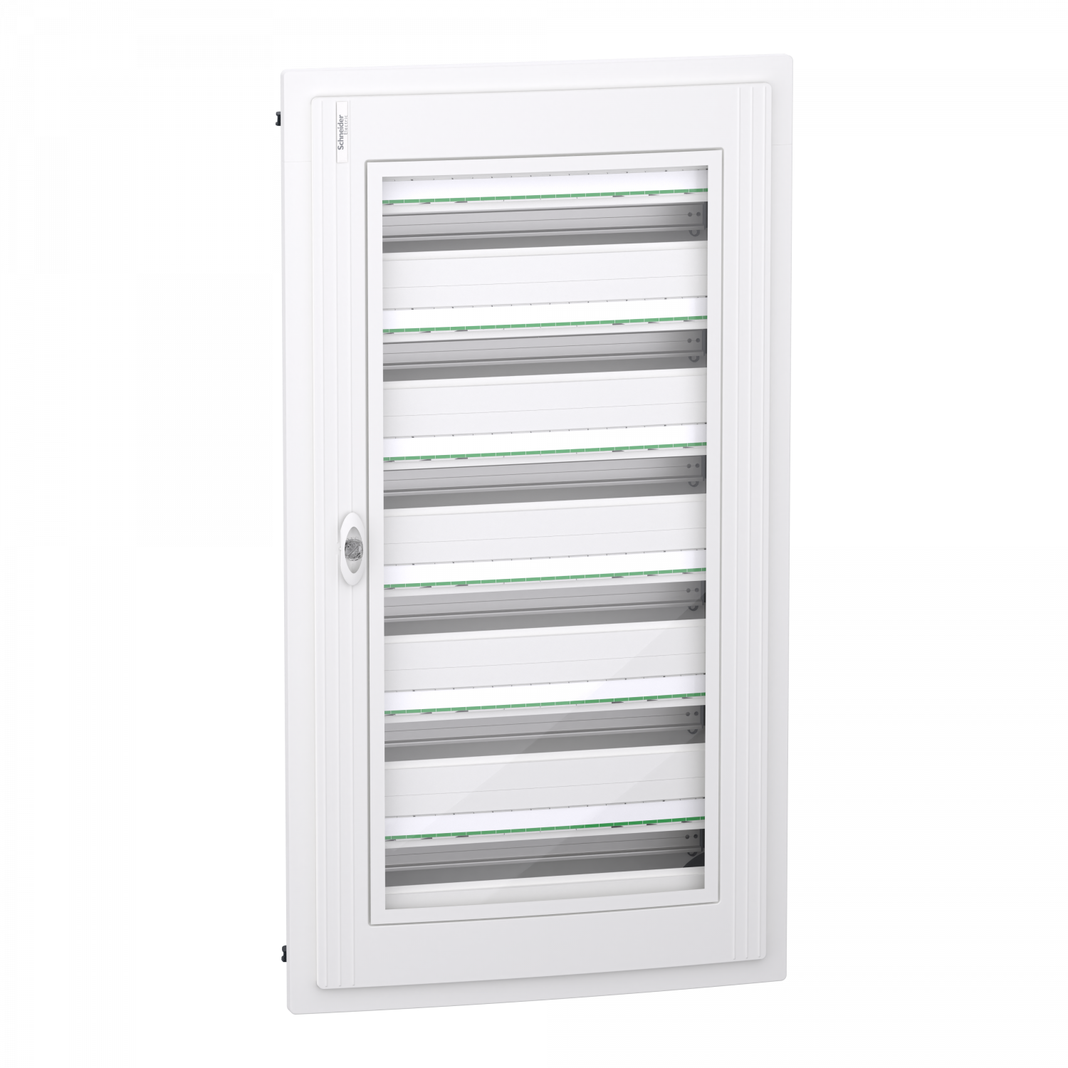 PrismaSeT XS - Coffret plastique encastré 6 rang. 24 modules - avec porte transp