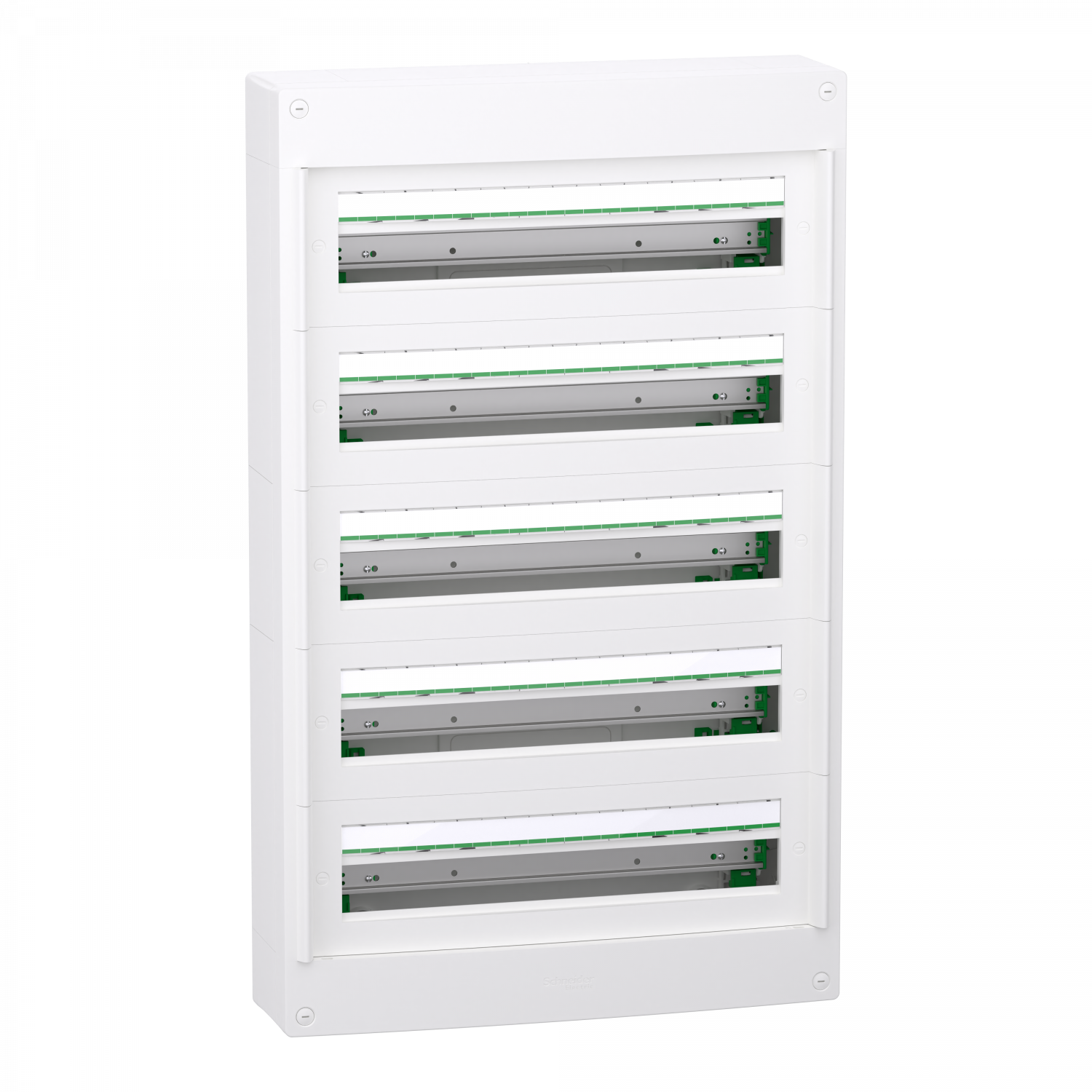 PrismaSeT XS - Coffret plastique saillie 5 rangées 24 modules - sans porte