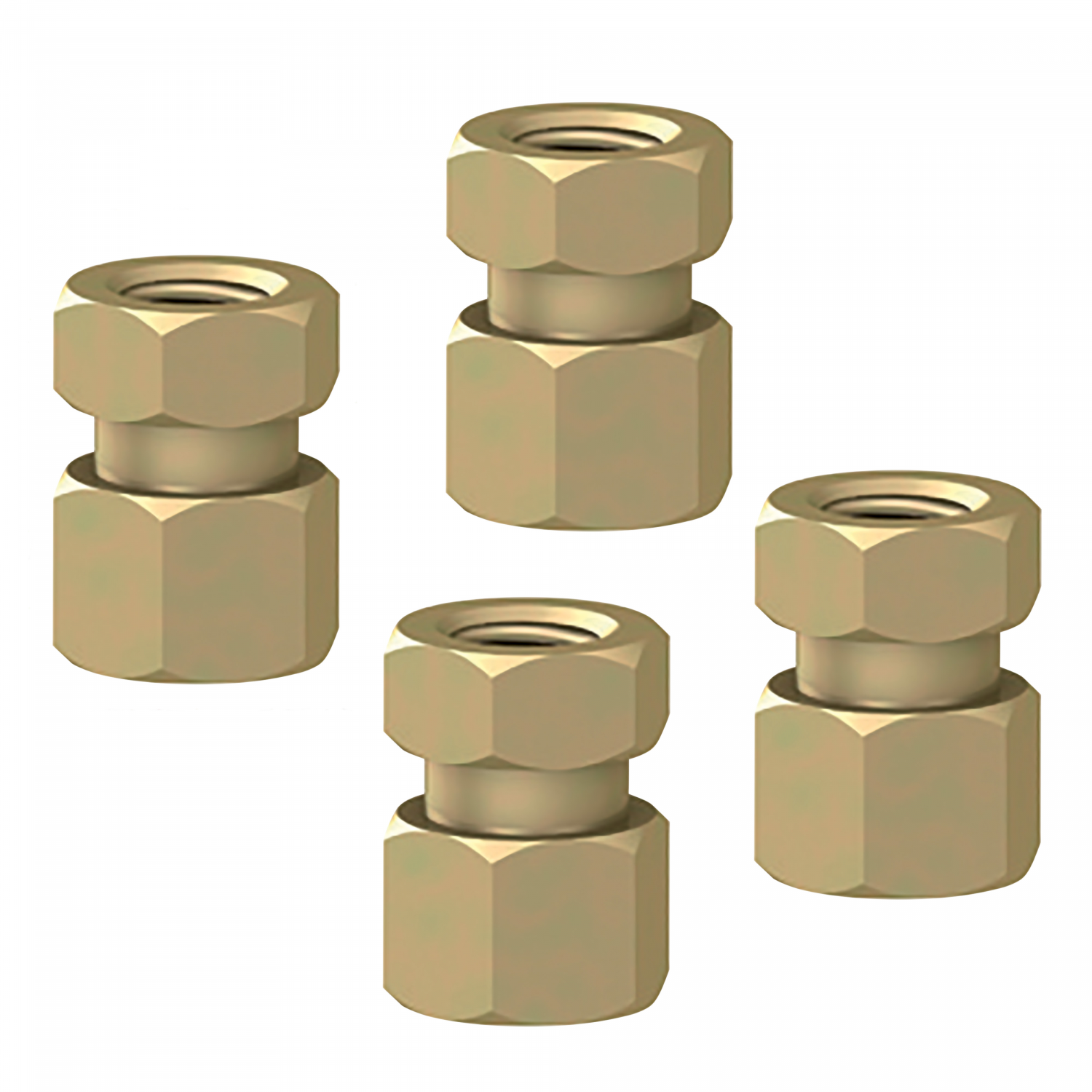 PanelSeT - 4 écrous par châssis DIN