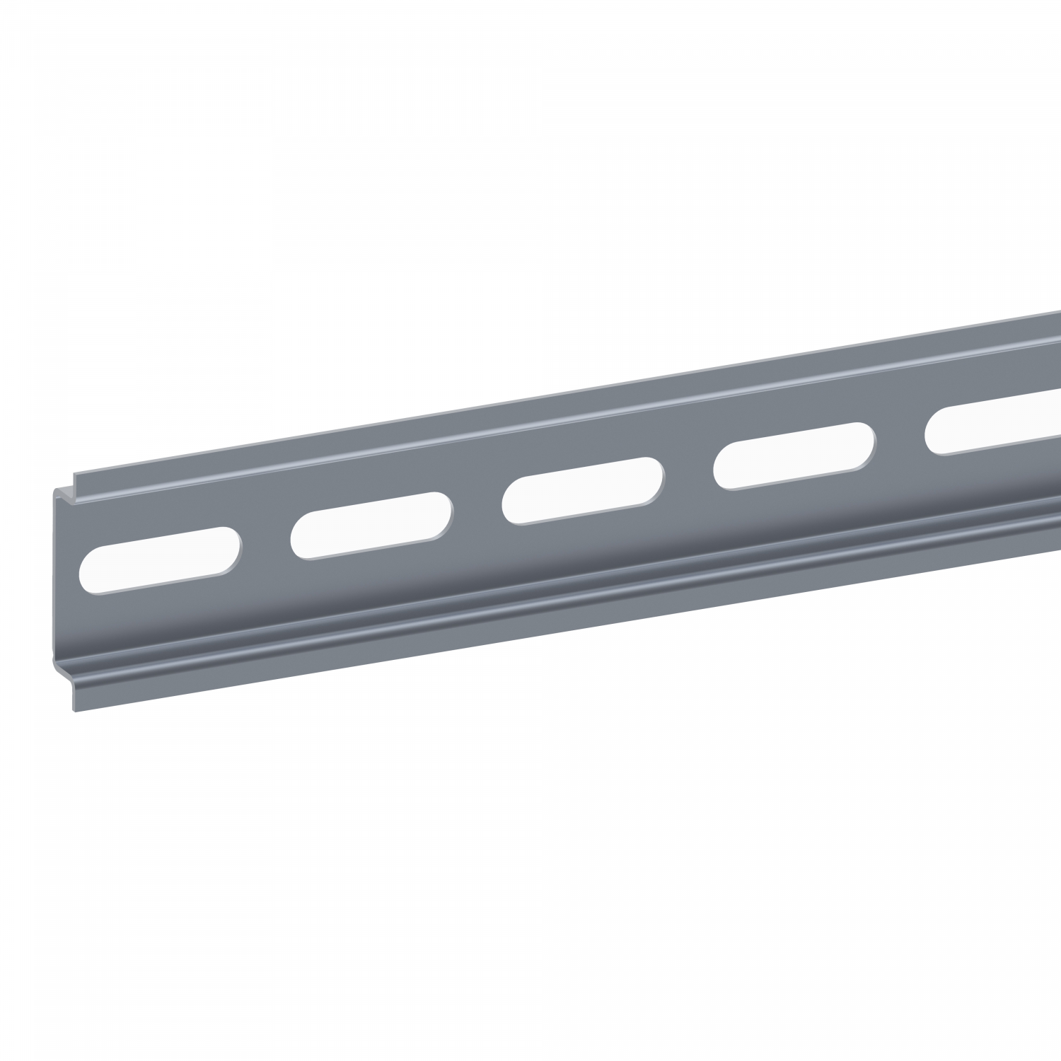 PanelSeT - rail DIN symétrique type B - perforé - 35x7,5mm - L2000mm