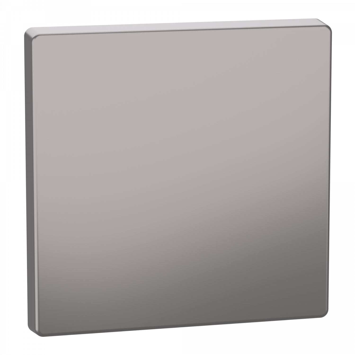 D-Life - enjoliveur pour commande simple sans marquage - métal nickel