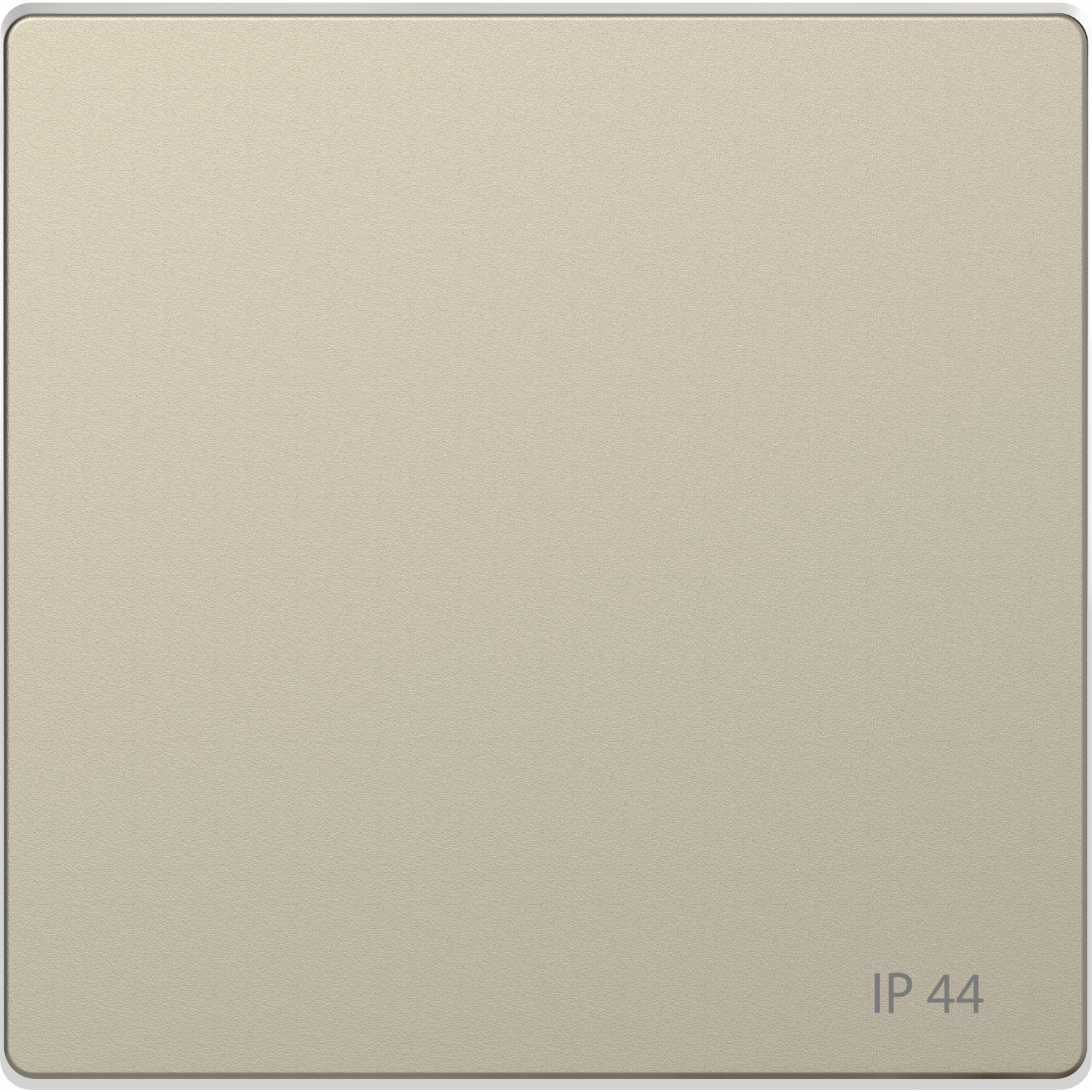 D-Life - enjoliveur pour commande simple IP44 avec joint - blanc sable