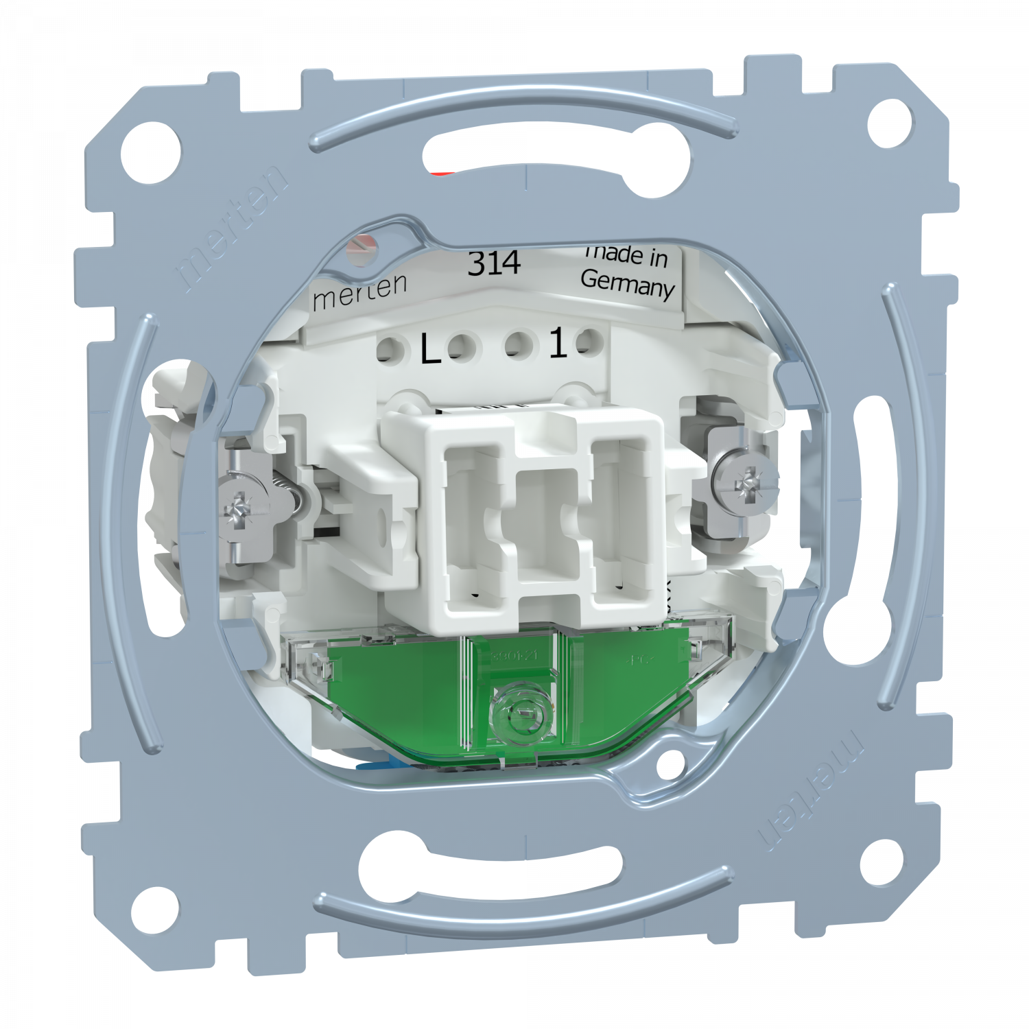 D-Life - interrupteur va-et-vient lumineux témoin - 16A - méca seul