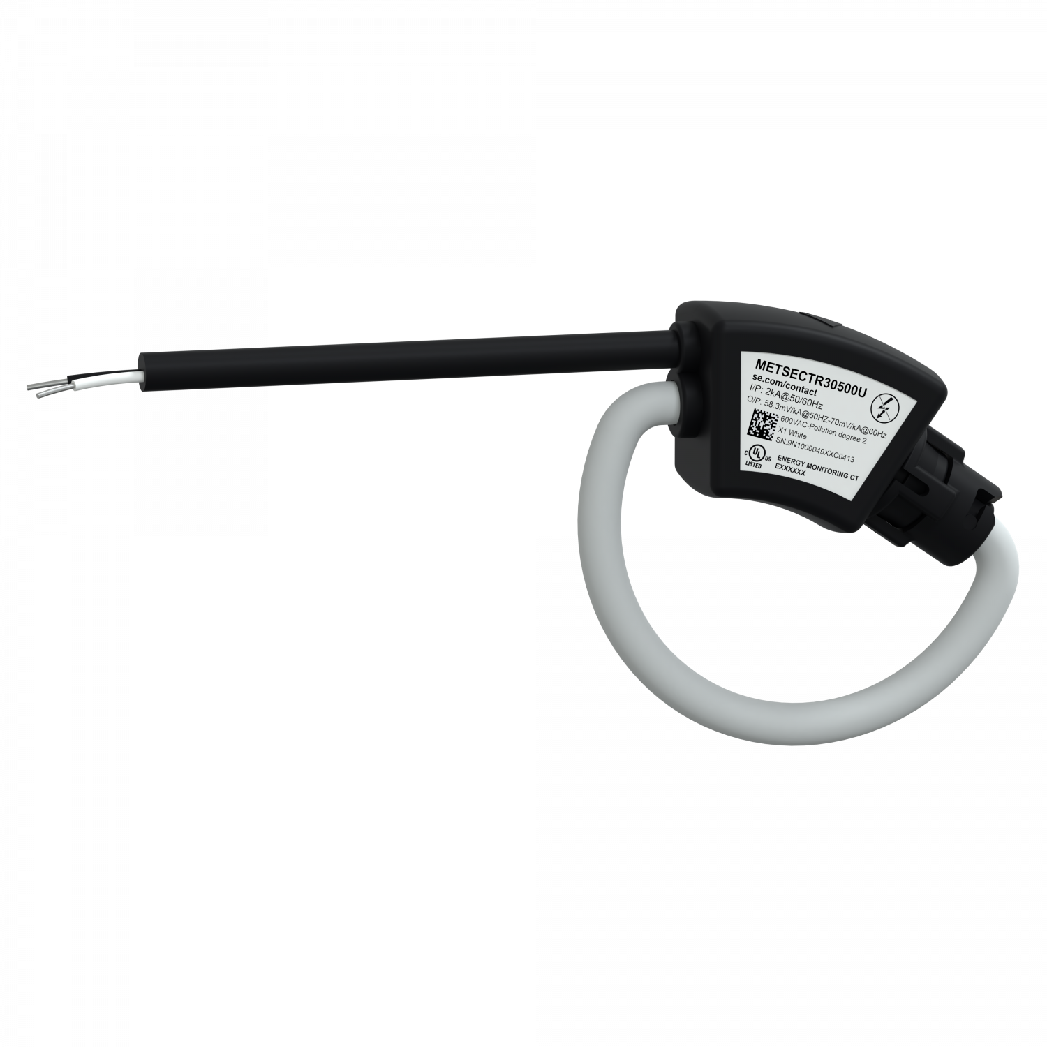 PowerLogic - transformateur de courant - tore souple ouvert - 300mm - 600V - 5kA