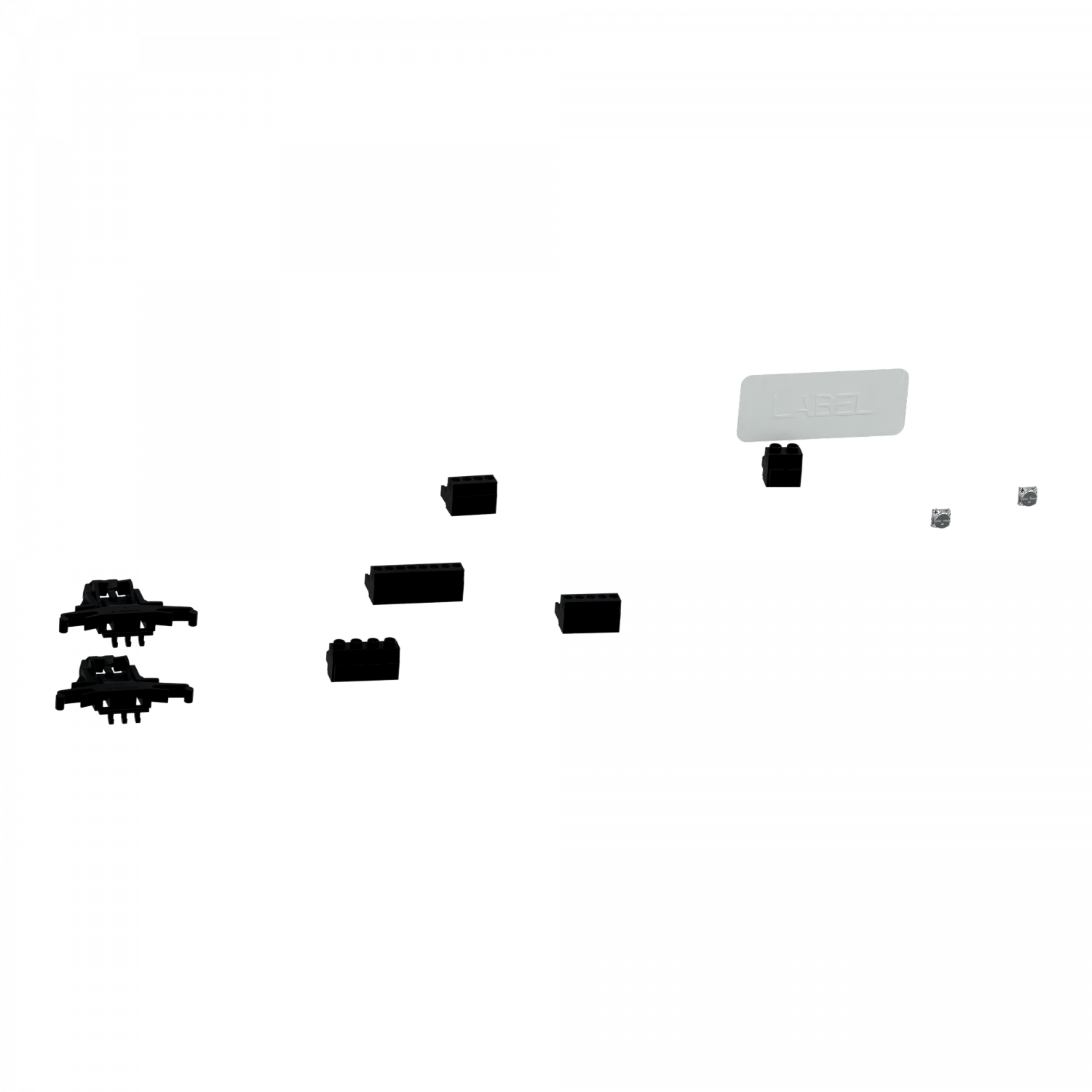 PowerLogic - Kit connecteurs et fixation pour centrale de mesure PM5500