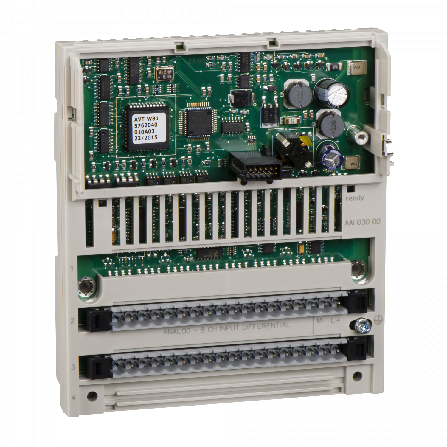 Modicon Momentum - entrée analogique distribuée - 4 entrées différentiel