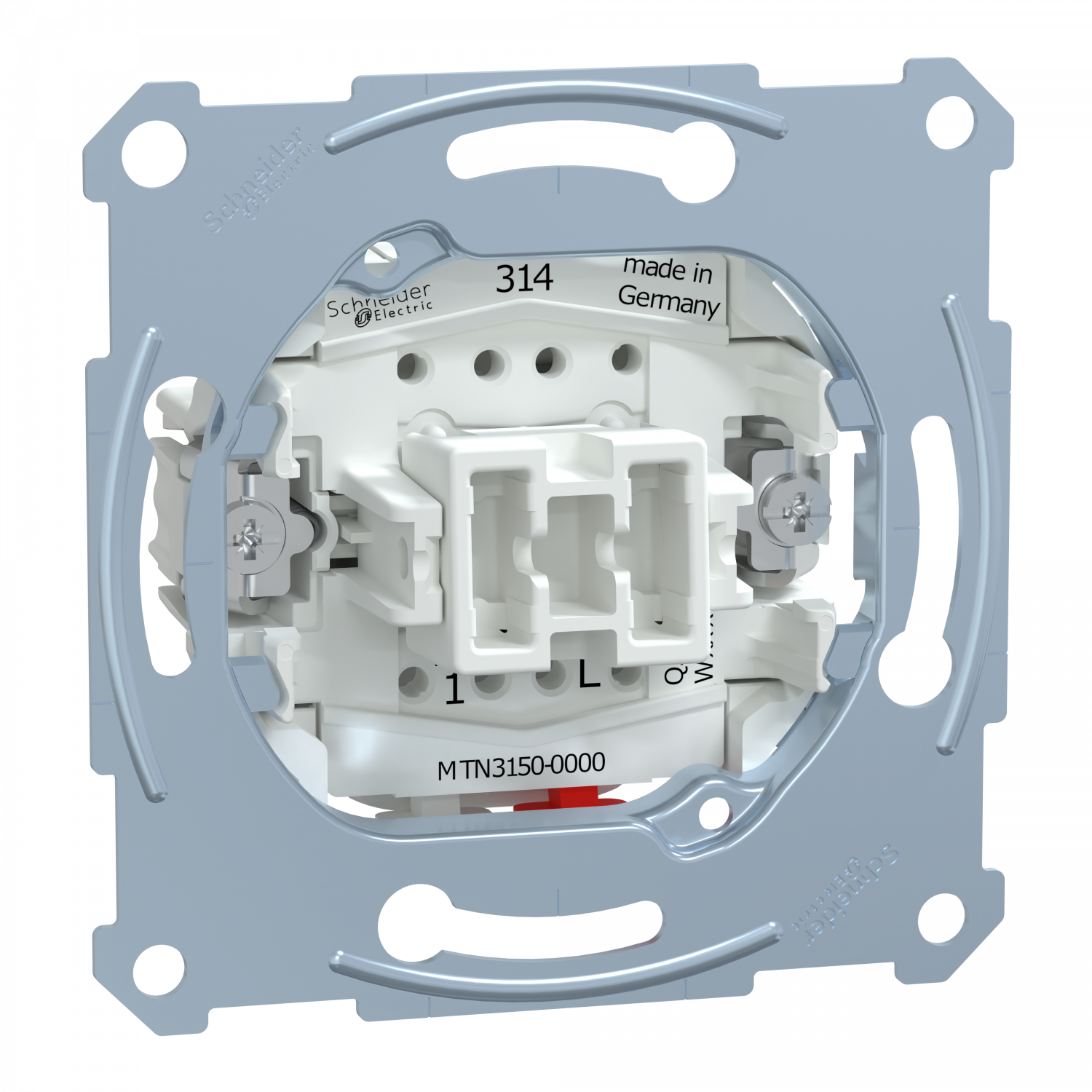 D-Life - bouton poussoir NO - 10A - méca seul