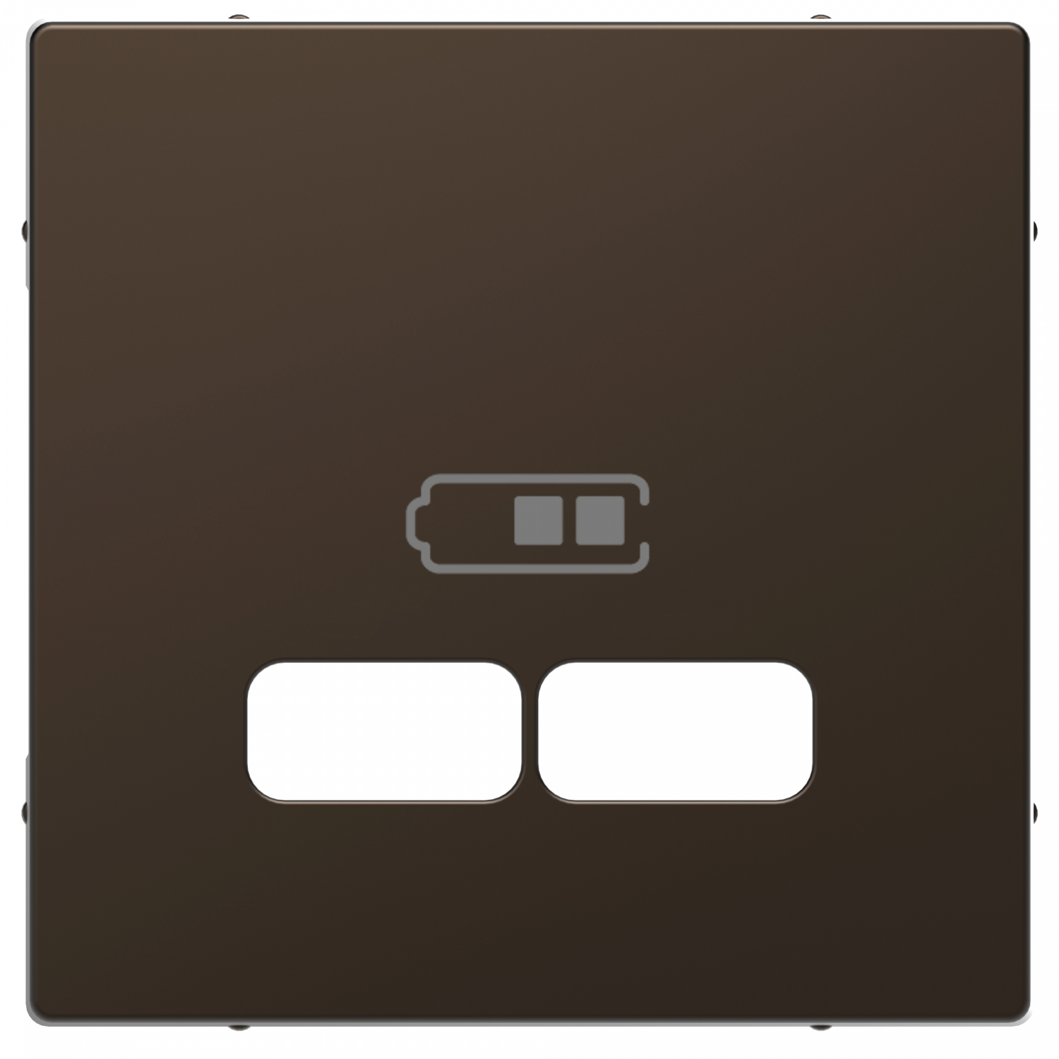 D-Life - enjoliveur pour prise USB - métal mocca