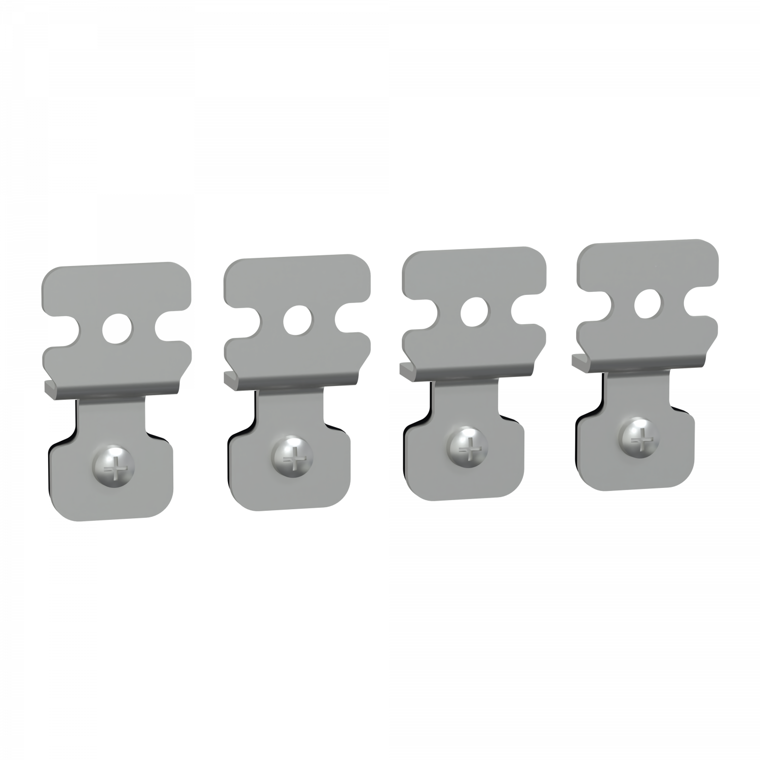 PanelSeT Accessoires - Jeu de 4 pattes de fixation acier - pour boite