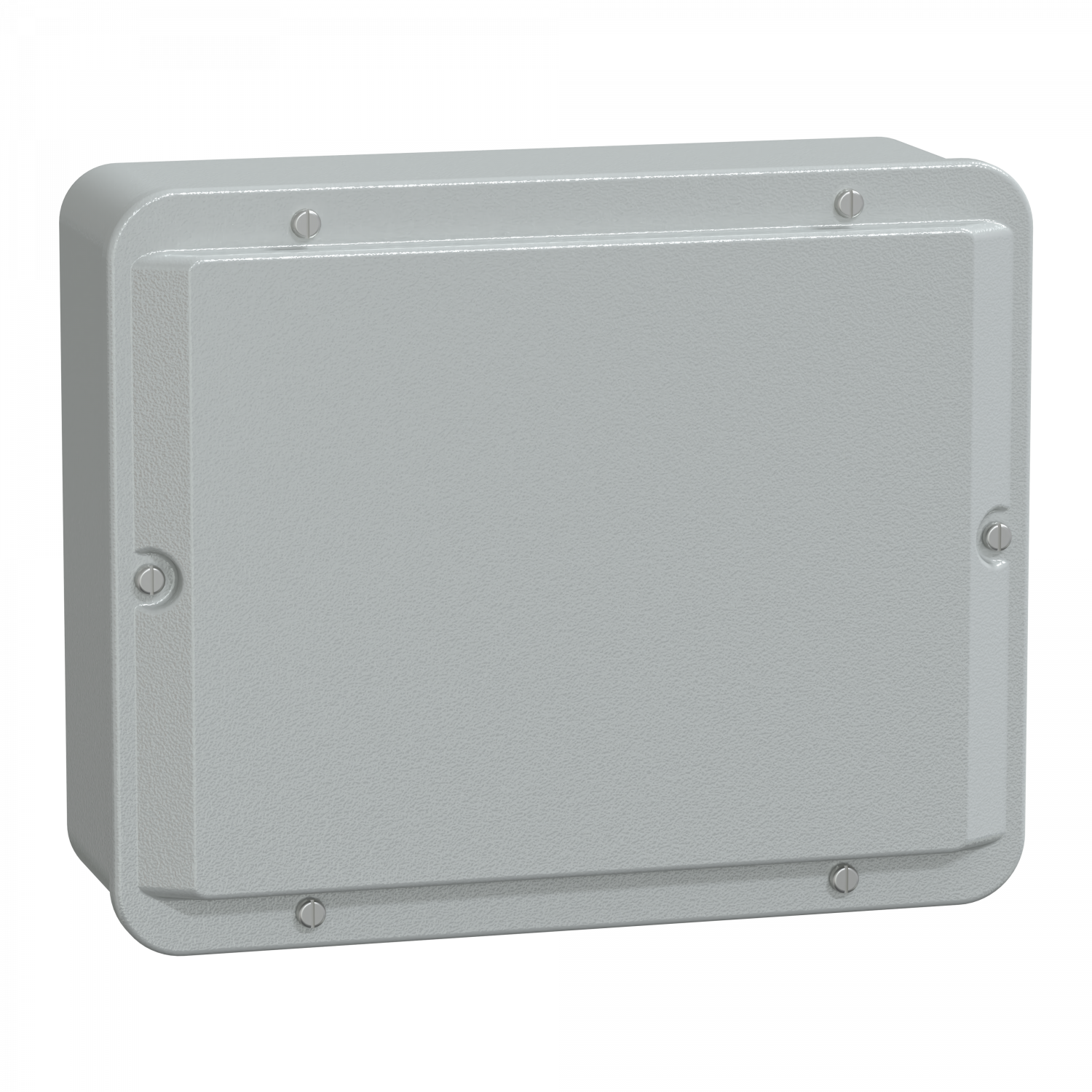 PanelSeT SDB - boîte acier - couvercle bas - sans prédécoupage - 256x206x93mm